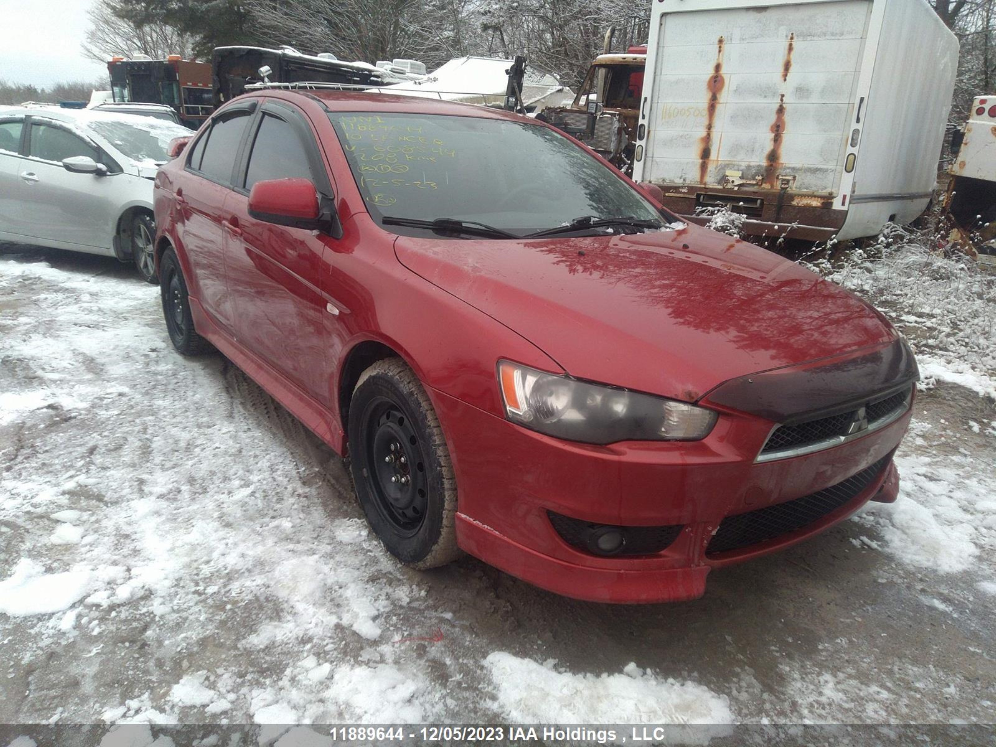 mitsubishi lancer 2010 ja32u2fu5au608544