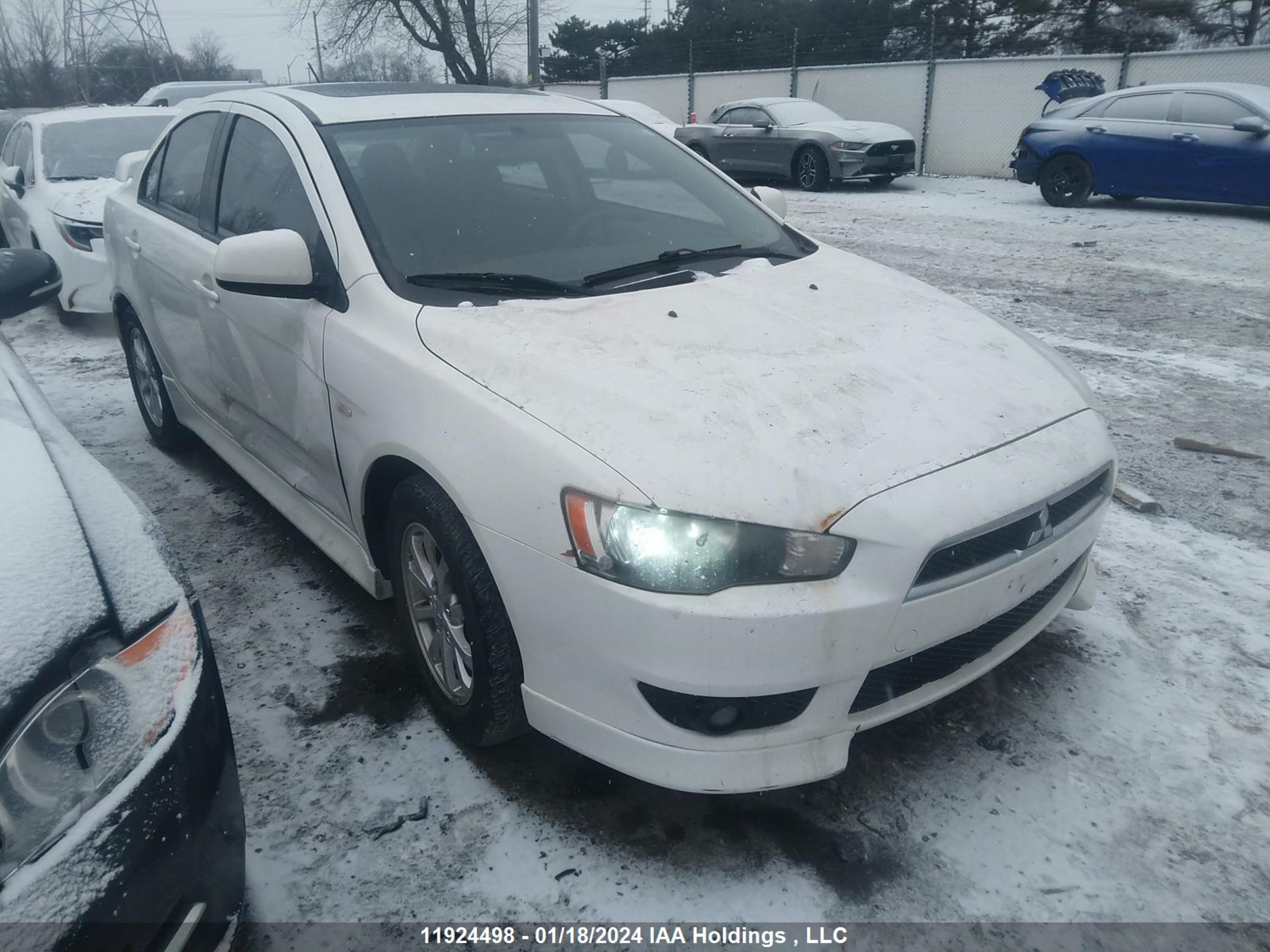 mitsubishi lancer 2010 ja32u2fu8au608733