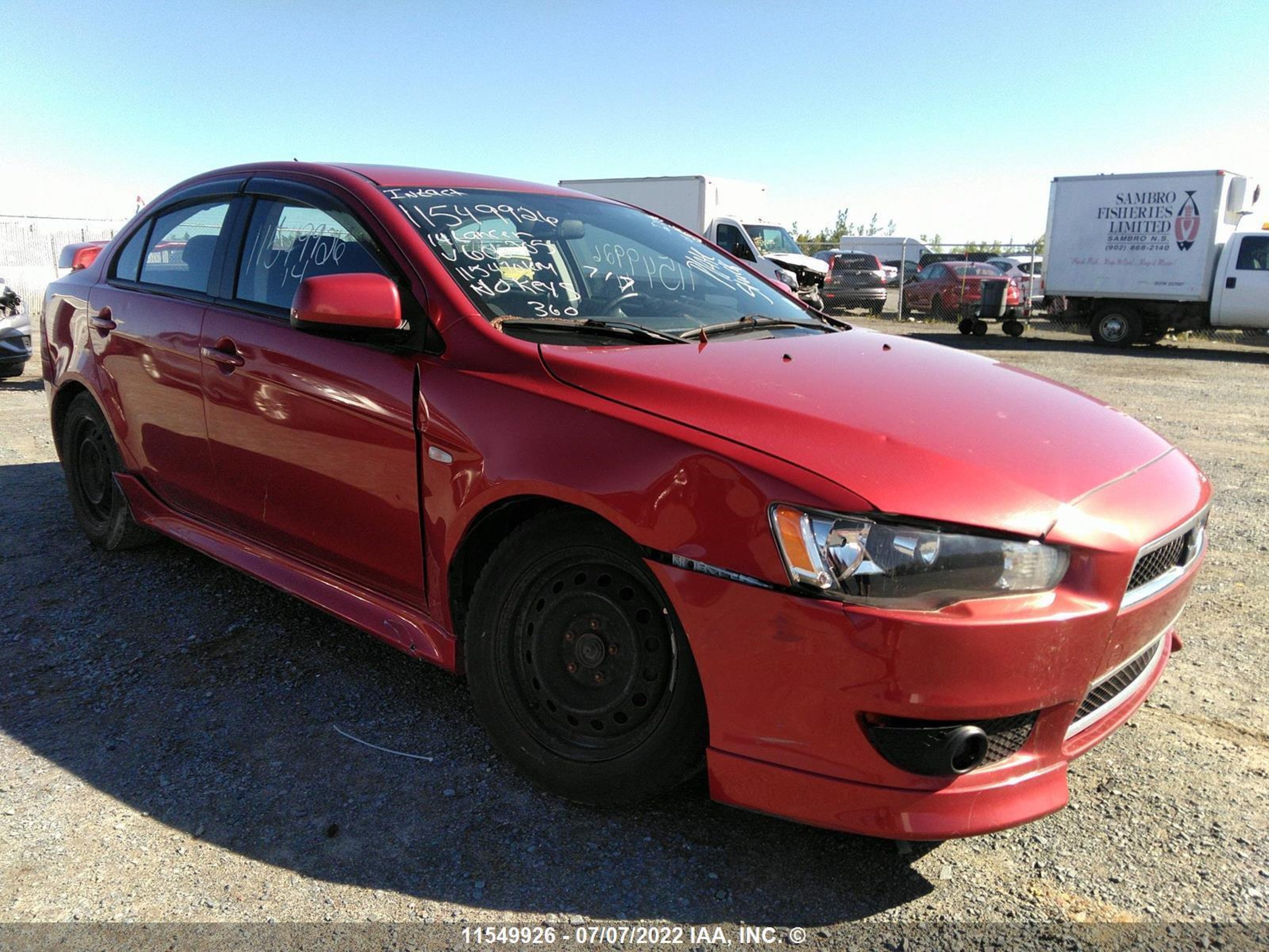 mitsubishi lancer 2014 ja32u2fu9eu606205