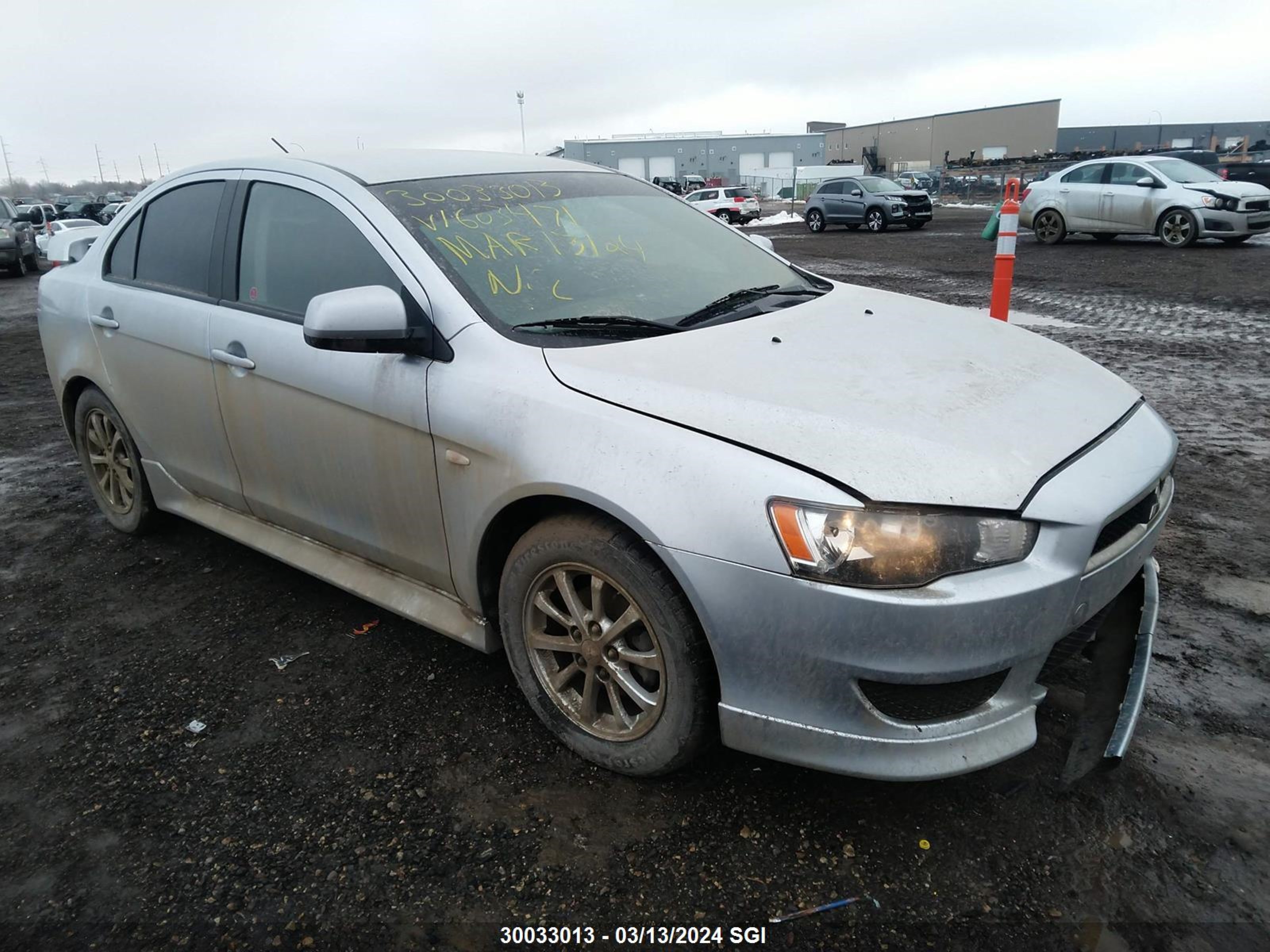 mitsubishi lancer 2011 ja32u2fuxbu603471