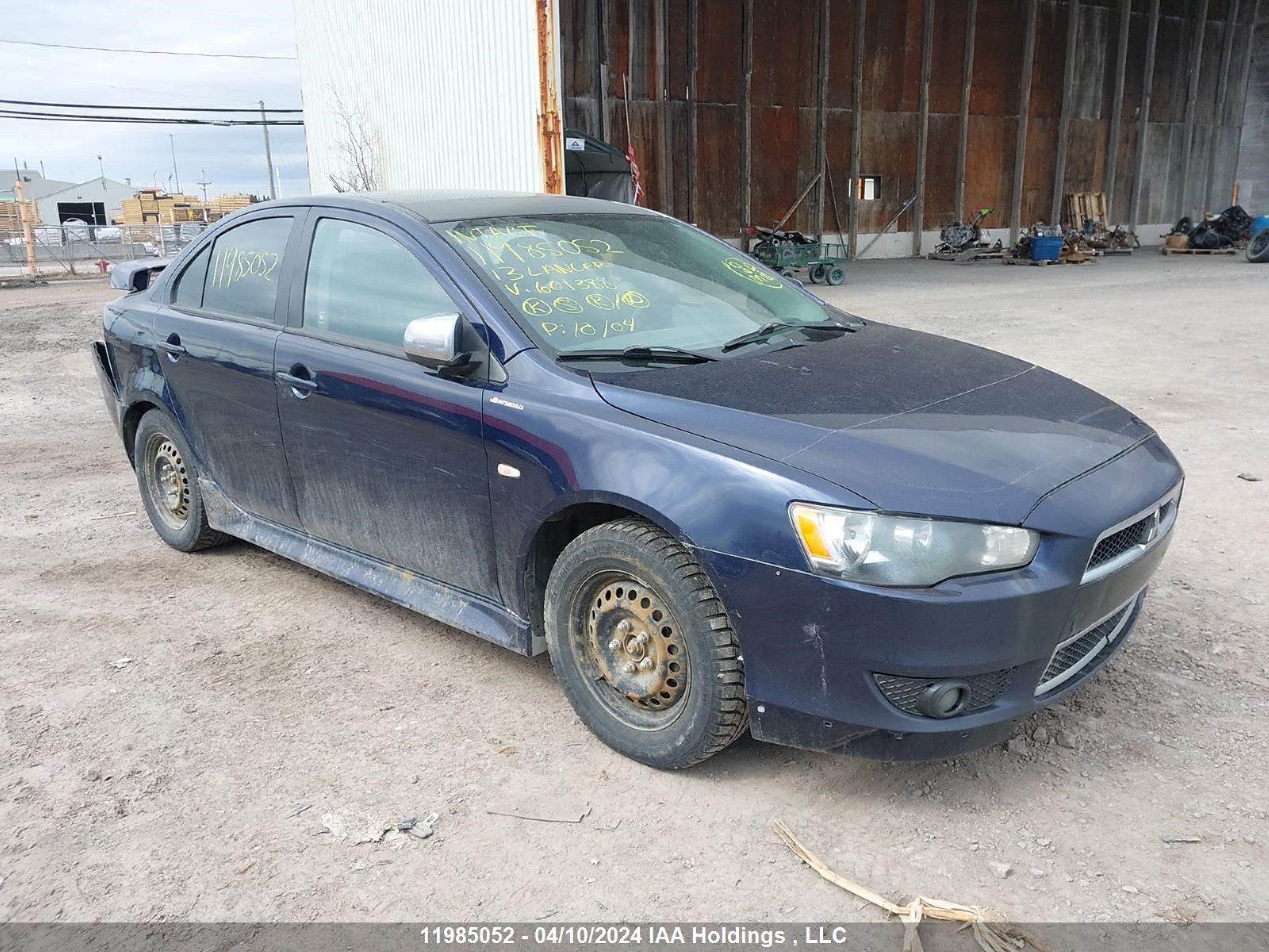 mitsubishi lancer 2013 ja32v2fw0du601388