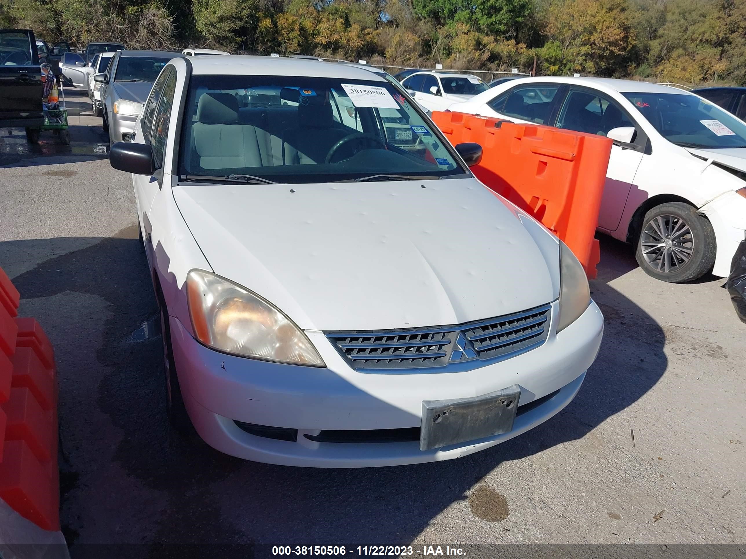 mitsubishi lancer 2007 ja3aj26e07u015597