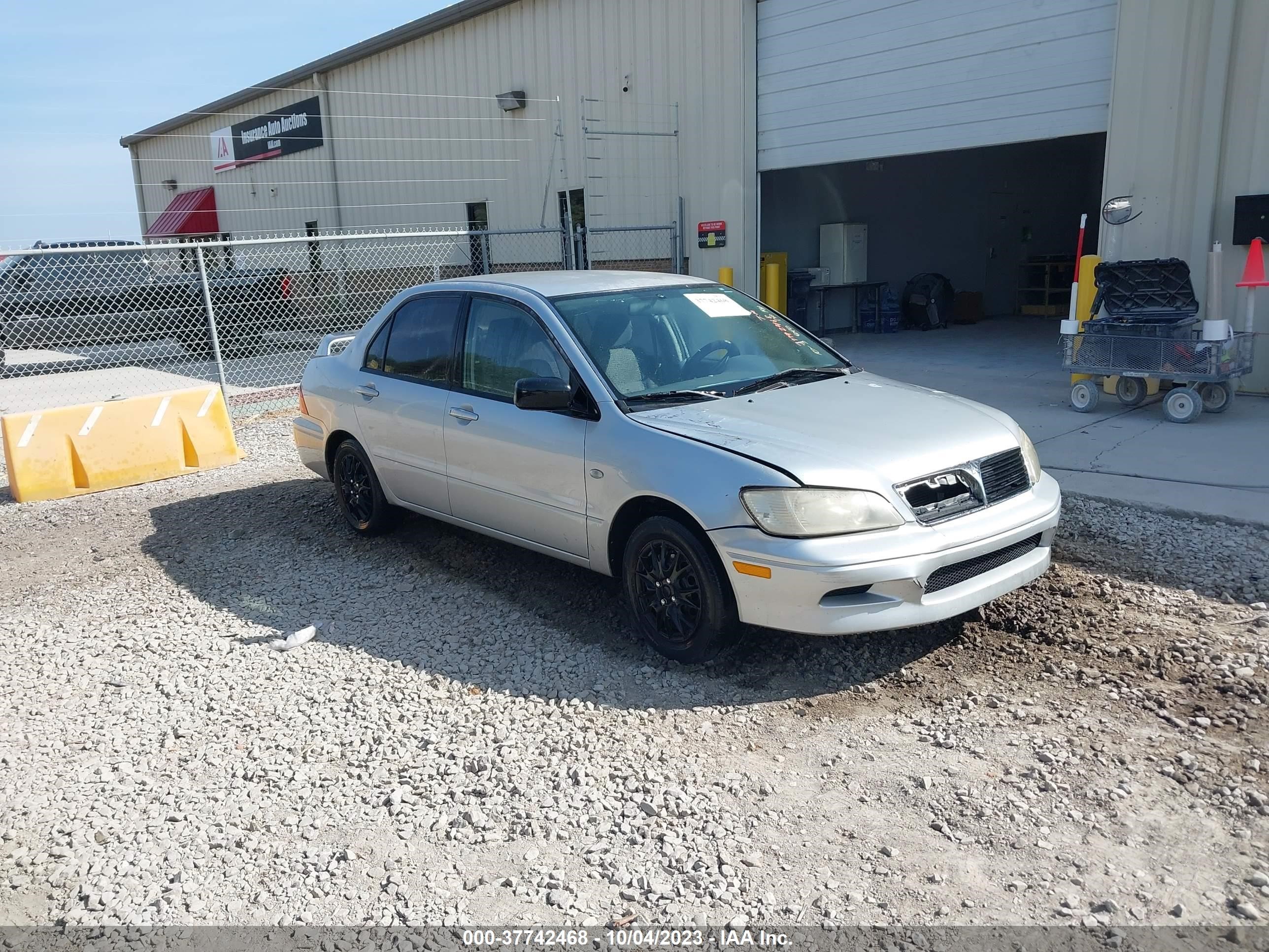 mitsubishi lancer 2003 ja3aj26e23u038843