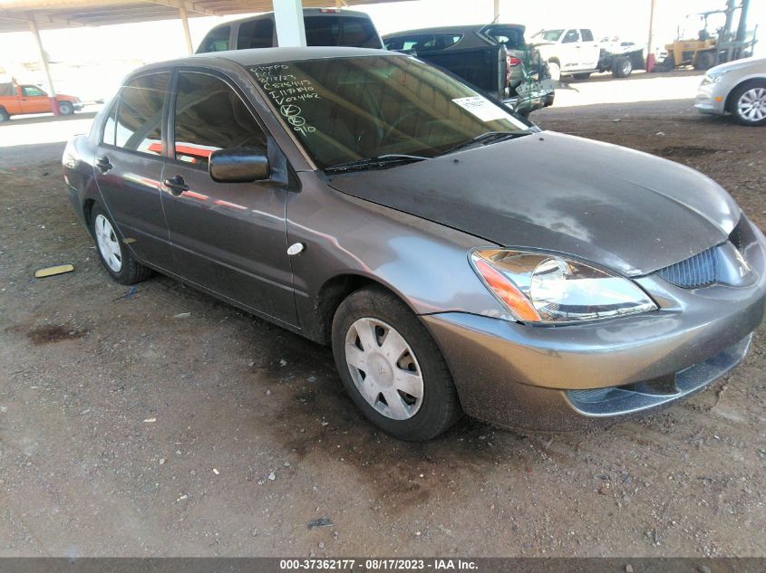 mitsubishi lancer 2005 ja3aj26e35u024162