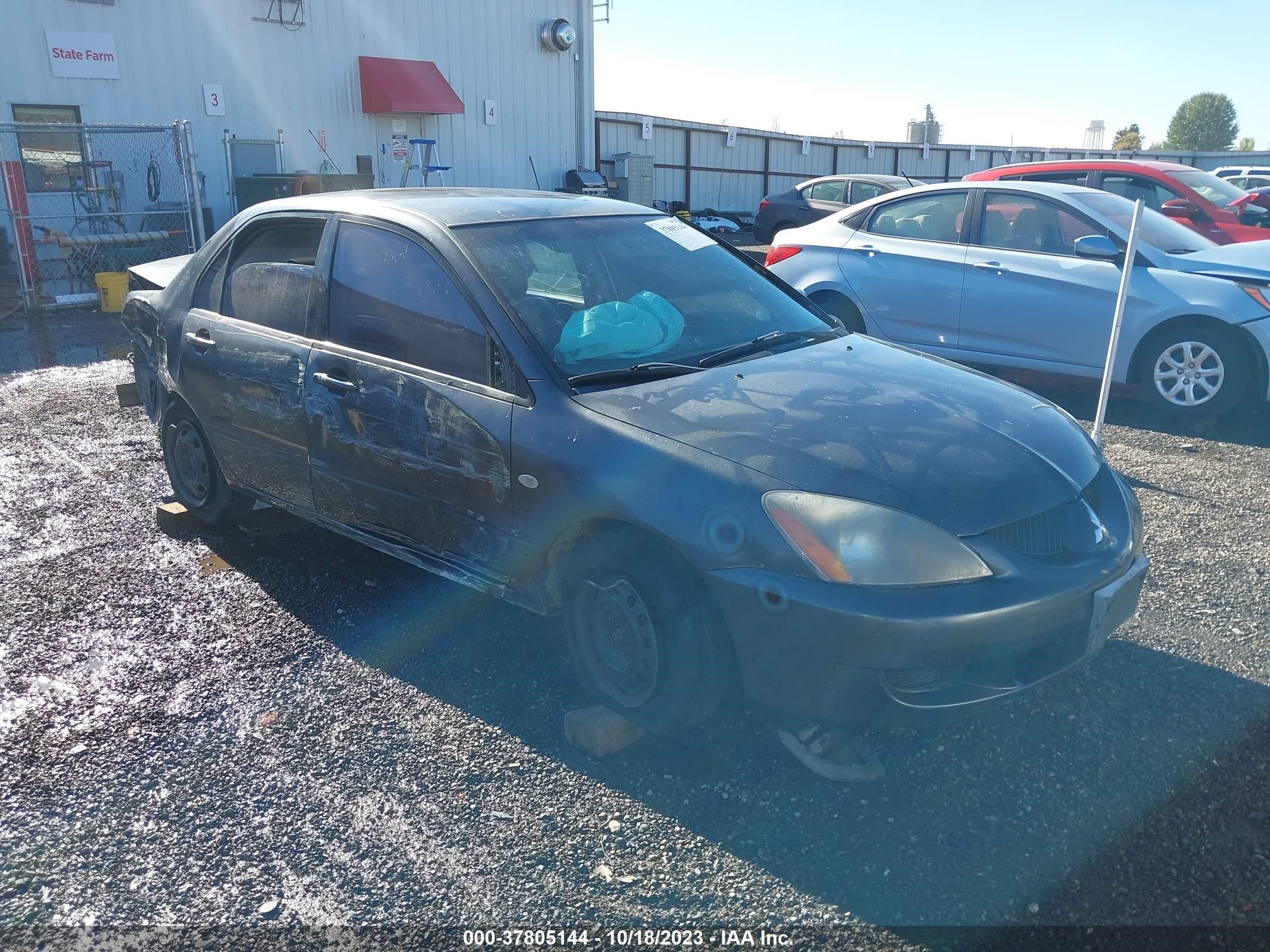 mitsubishi lancer 2004 ja3aj26e64u029368