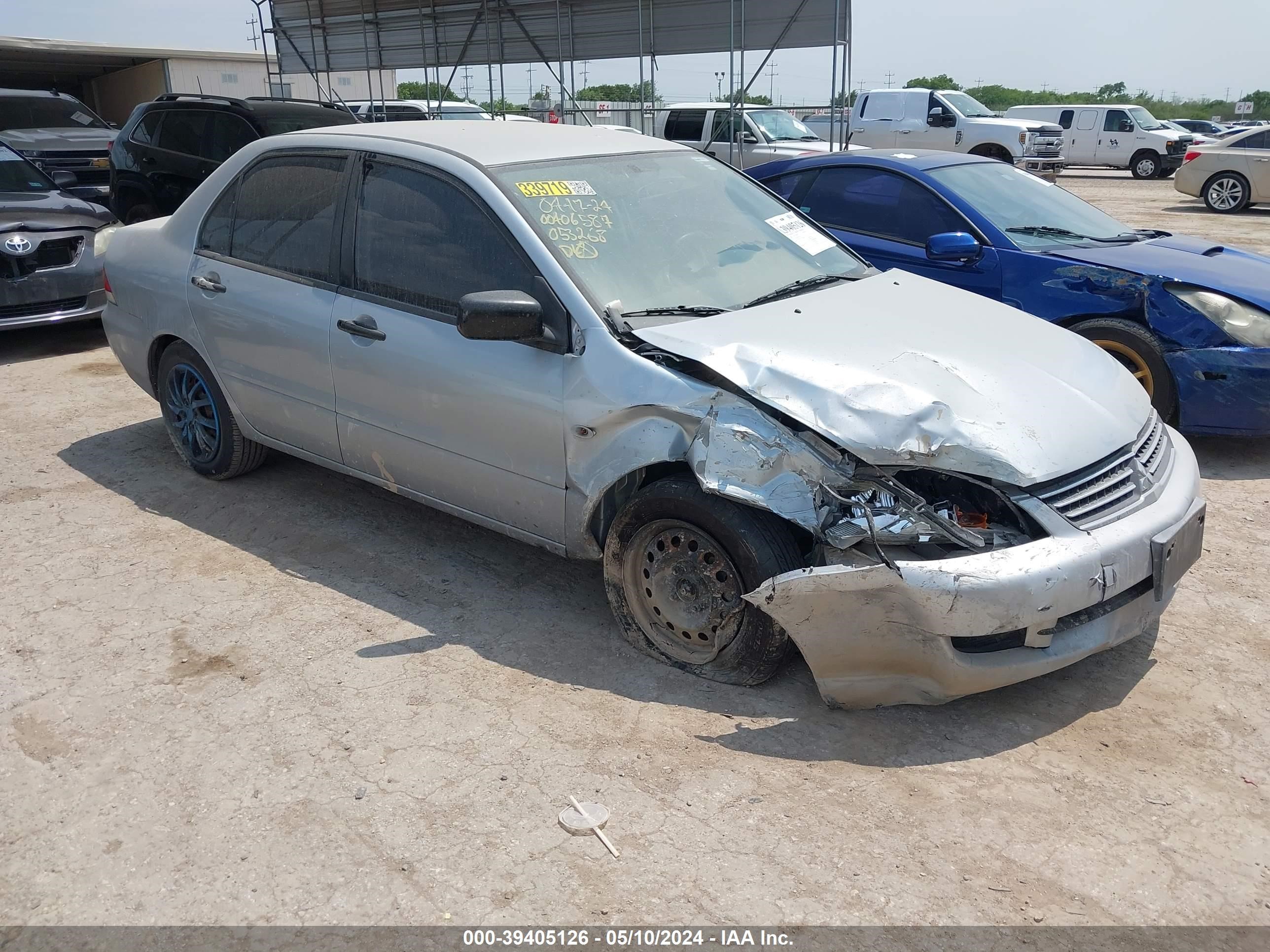 mitsubishi lancer 2006 ja3aj26e86u053268