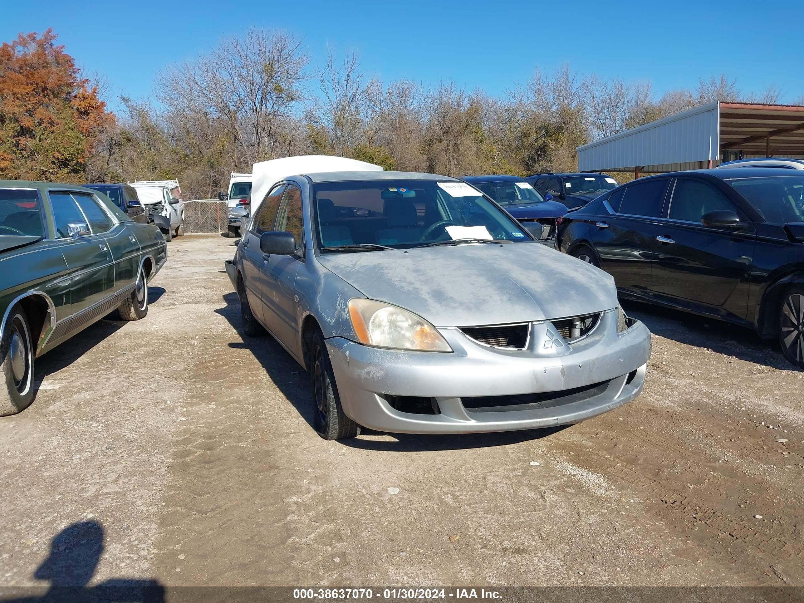 mitsubishi lancer 2005 ja3aj26ex5u054761