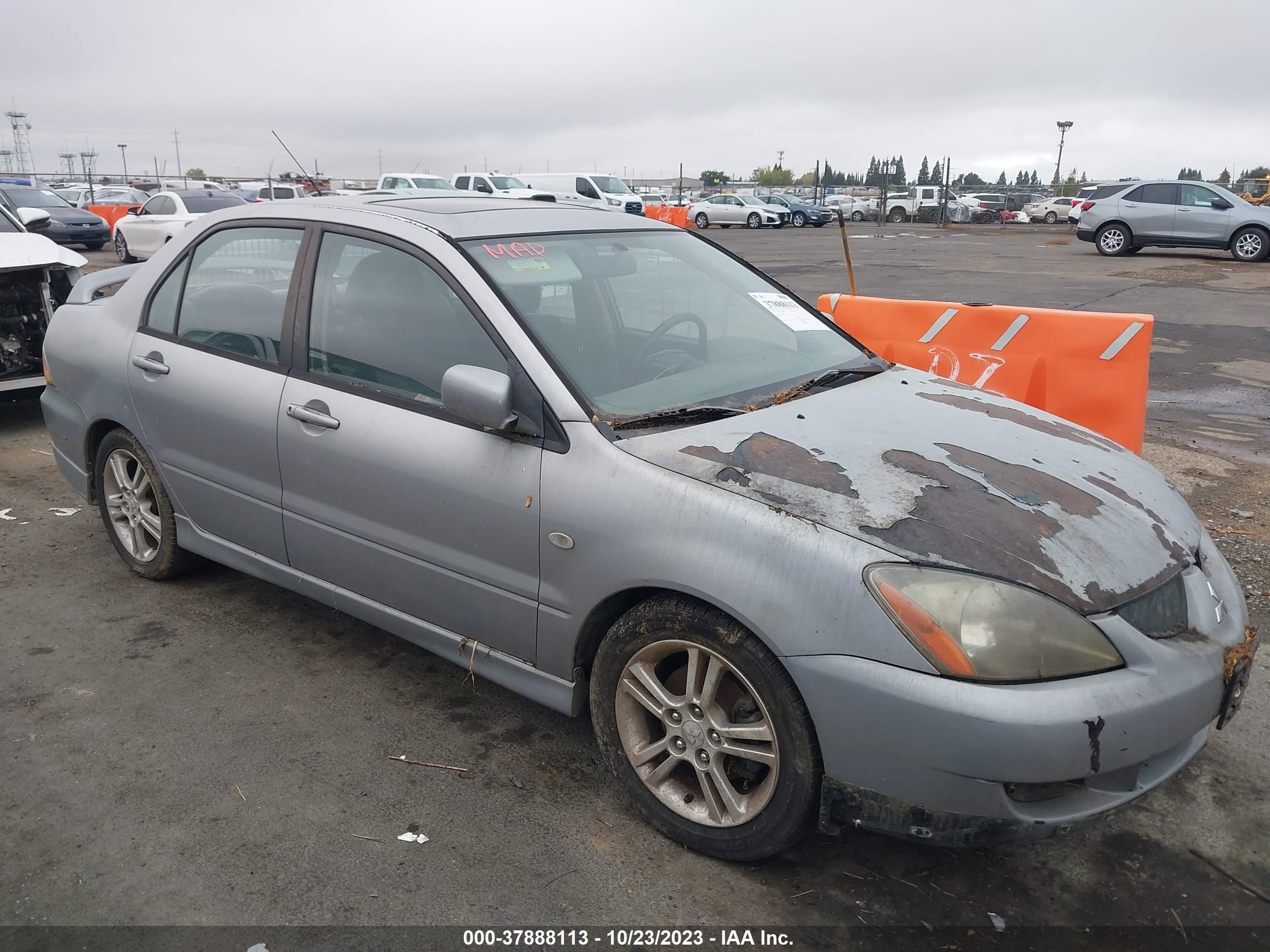 mitsubishi lancer 2006 ja3aj66f86u029178