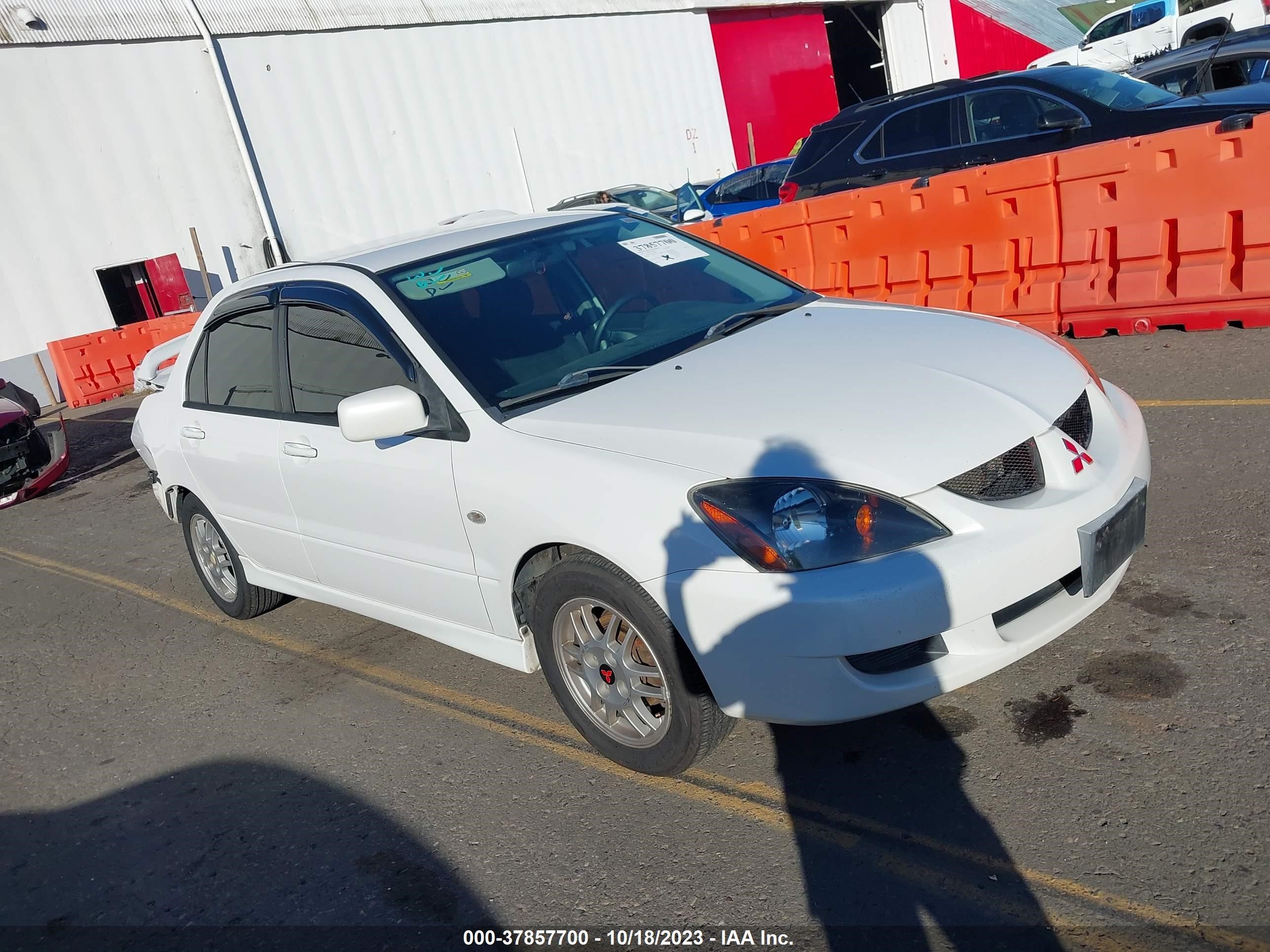 mitsubishi lancer 2005 ja3aj86e05u008035