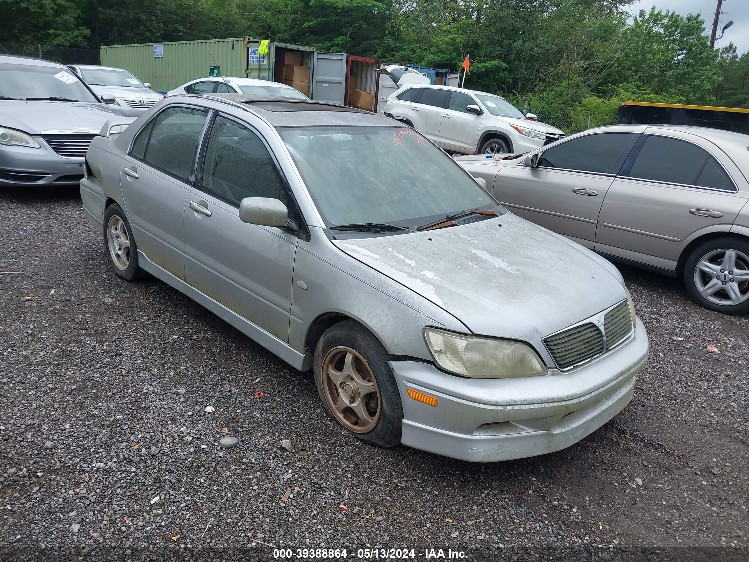 mitsubishi lancer 2003 ja3aj86e33u022704