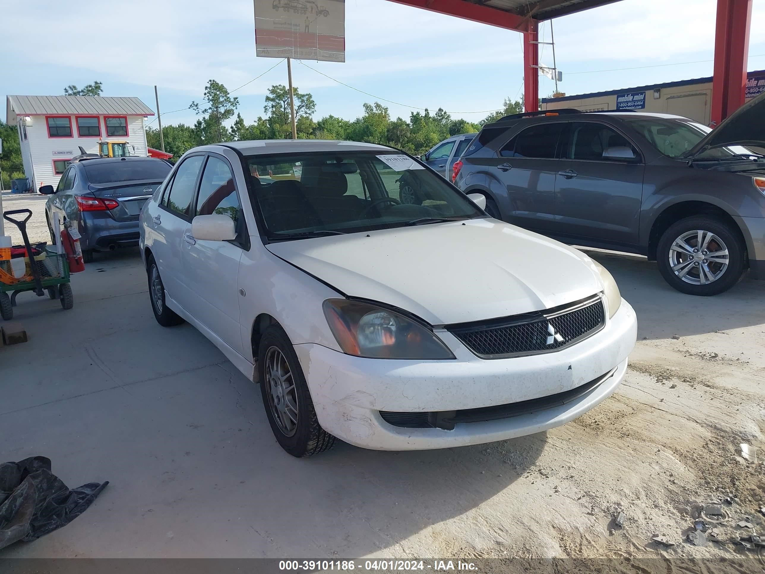 mitsubishi lancer 2006 ja3aj86e86u006759