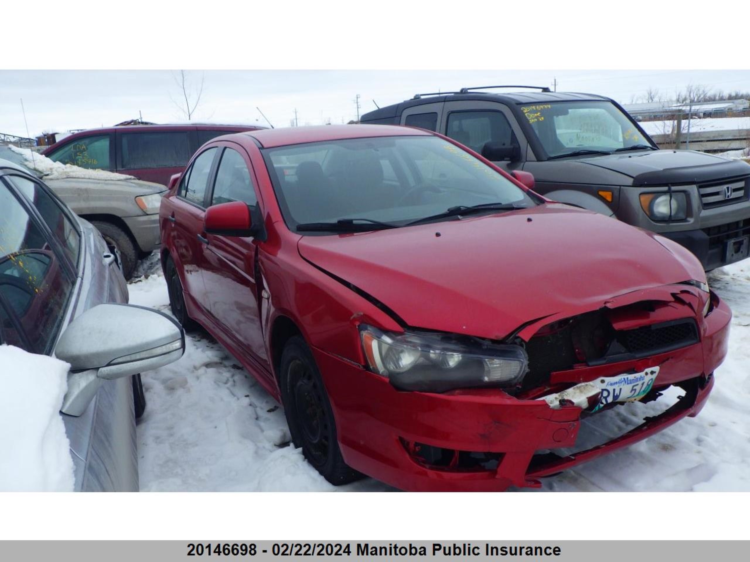 mitsubishi lancer 2009 ja3au16u69u602608