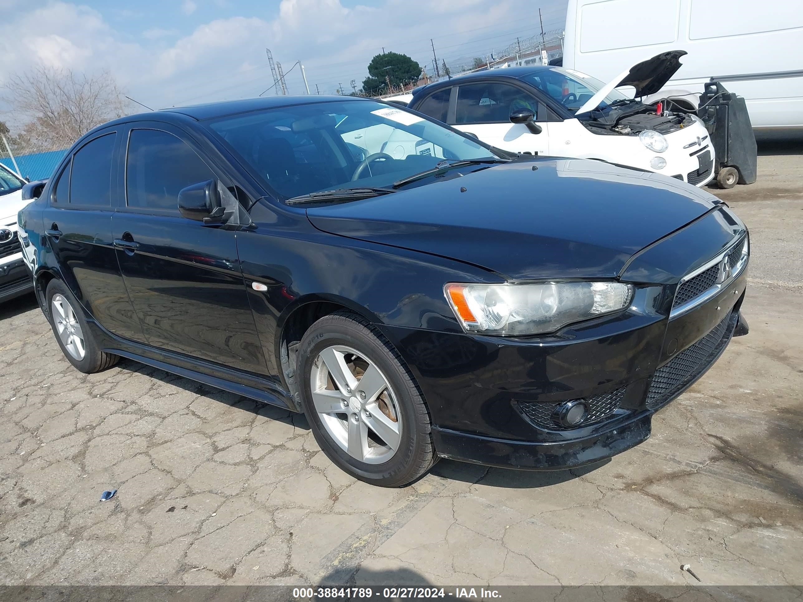 mitsubishi lancer 2009 ja3au26u69u607331