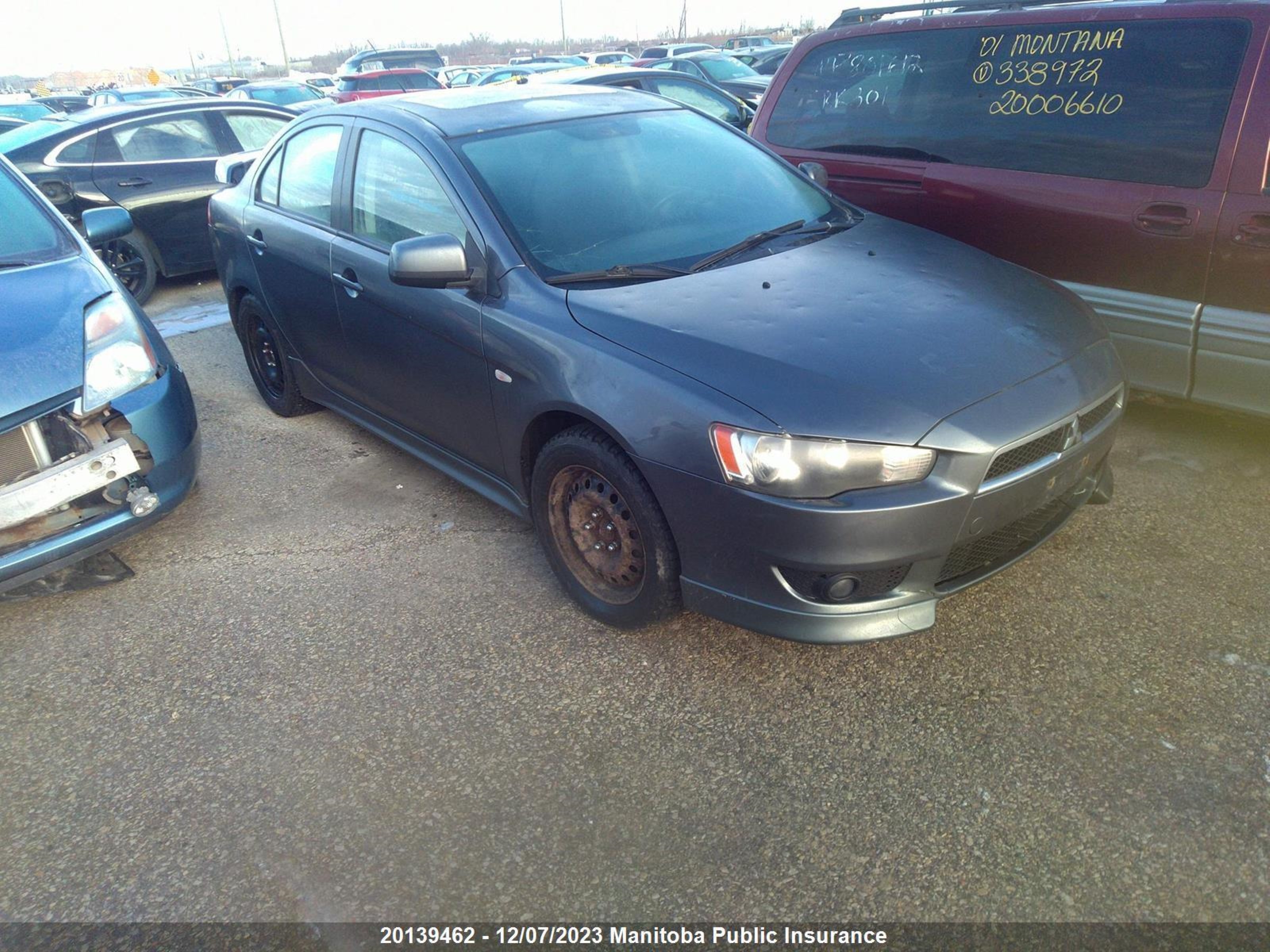 mitsubishi lancer 2009 ja3au26u79u608472