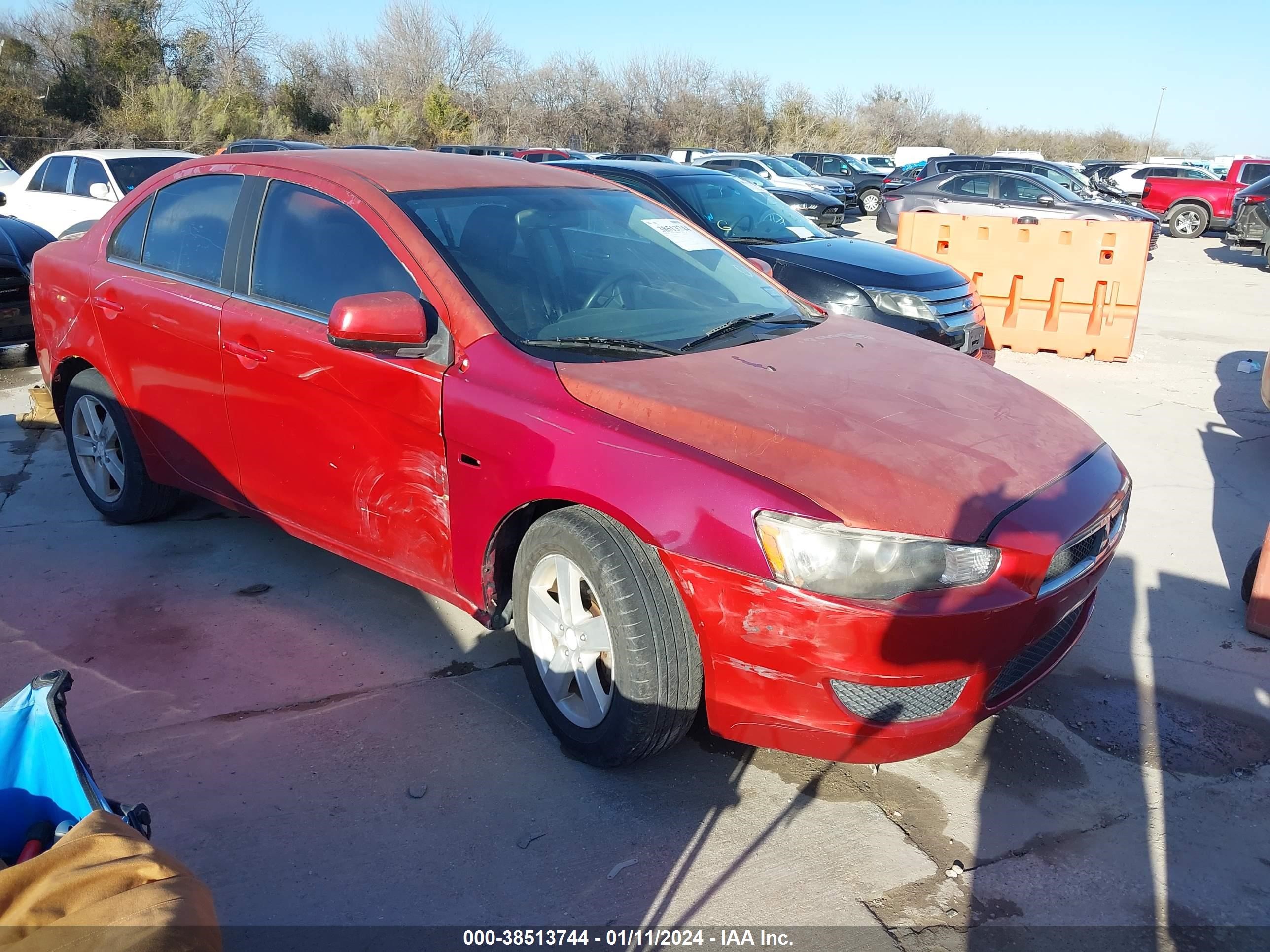 mitsubishi lancer 2008 ja3au26ux8u037428