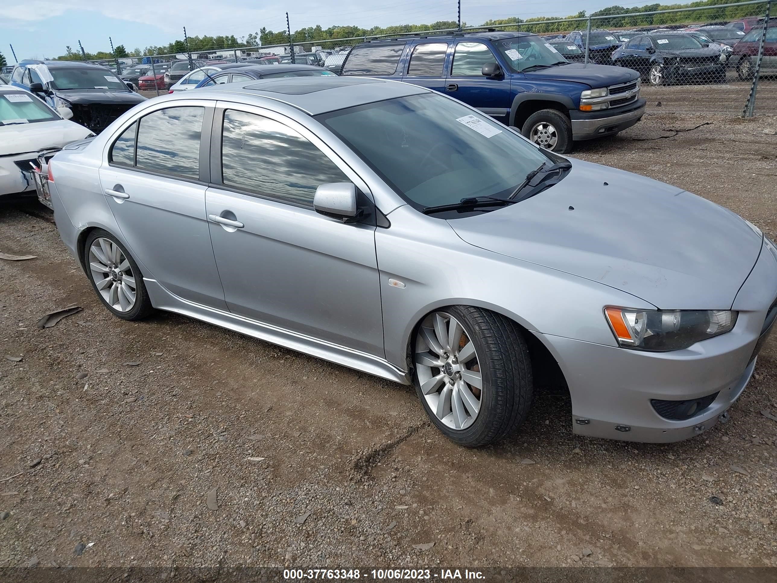 mitsubishi lancer 2008 ja3au86u18u008404