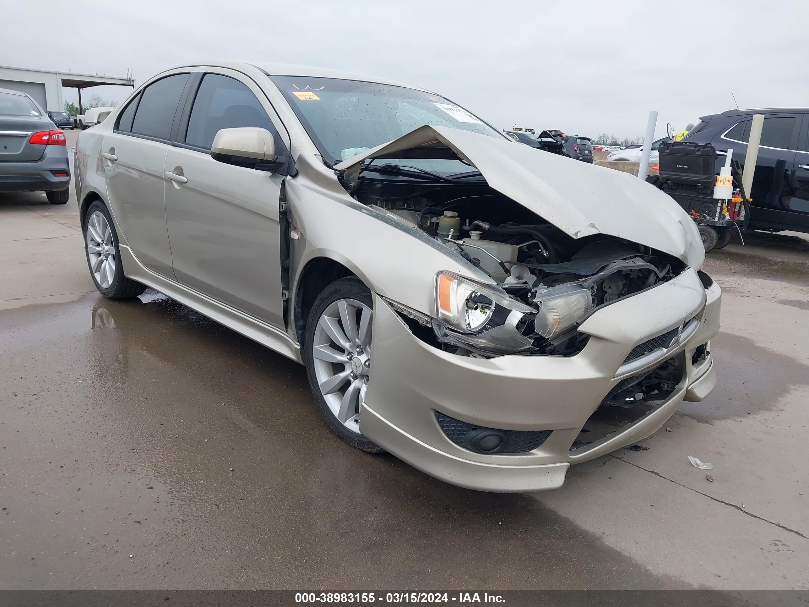 mitsubishi lancer 2008 ja3au86u58u047545