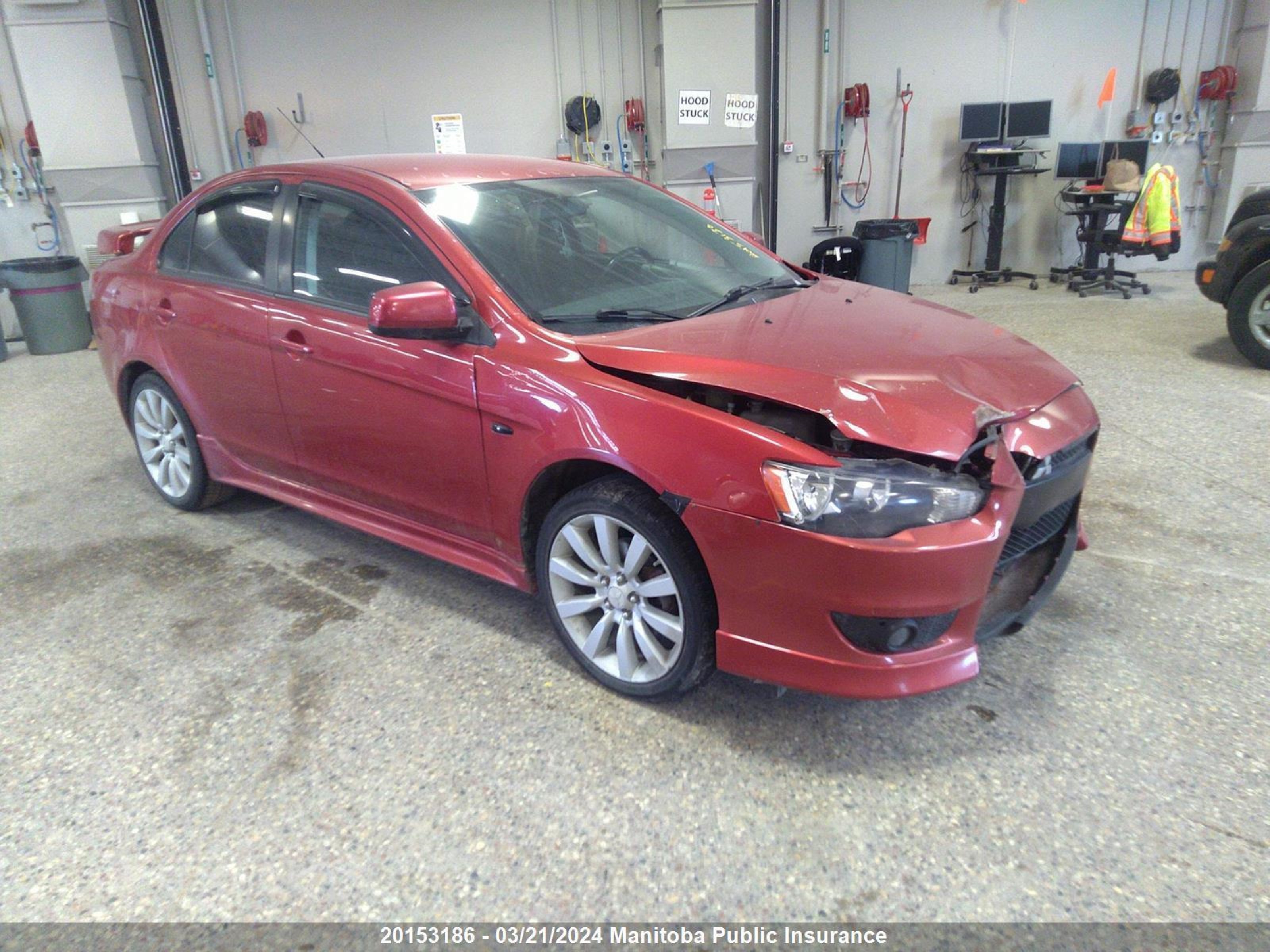 mitsubishi lancer 2008 ja3au86u98u600441