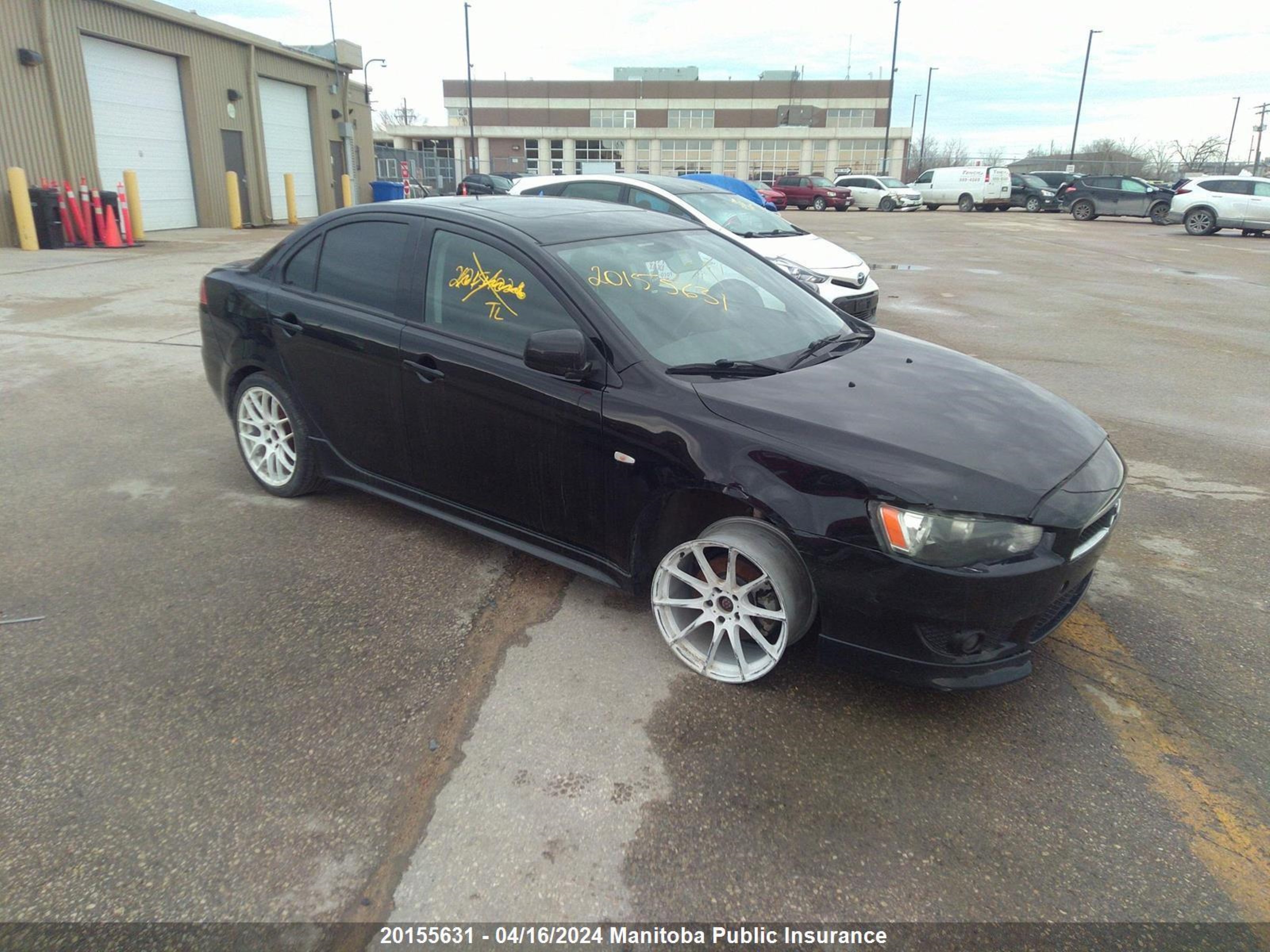 mitsubishi lancer 2009 ja3au86w19u603014