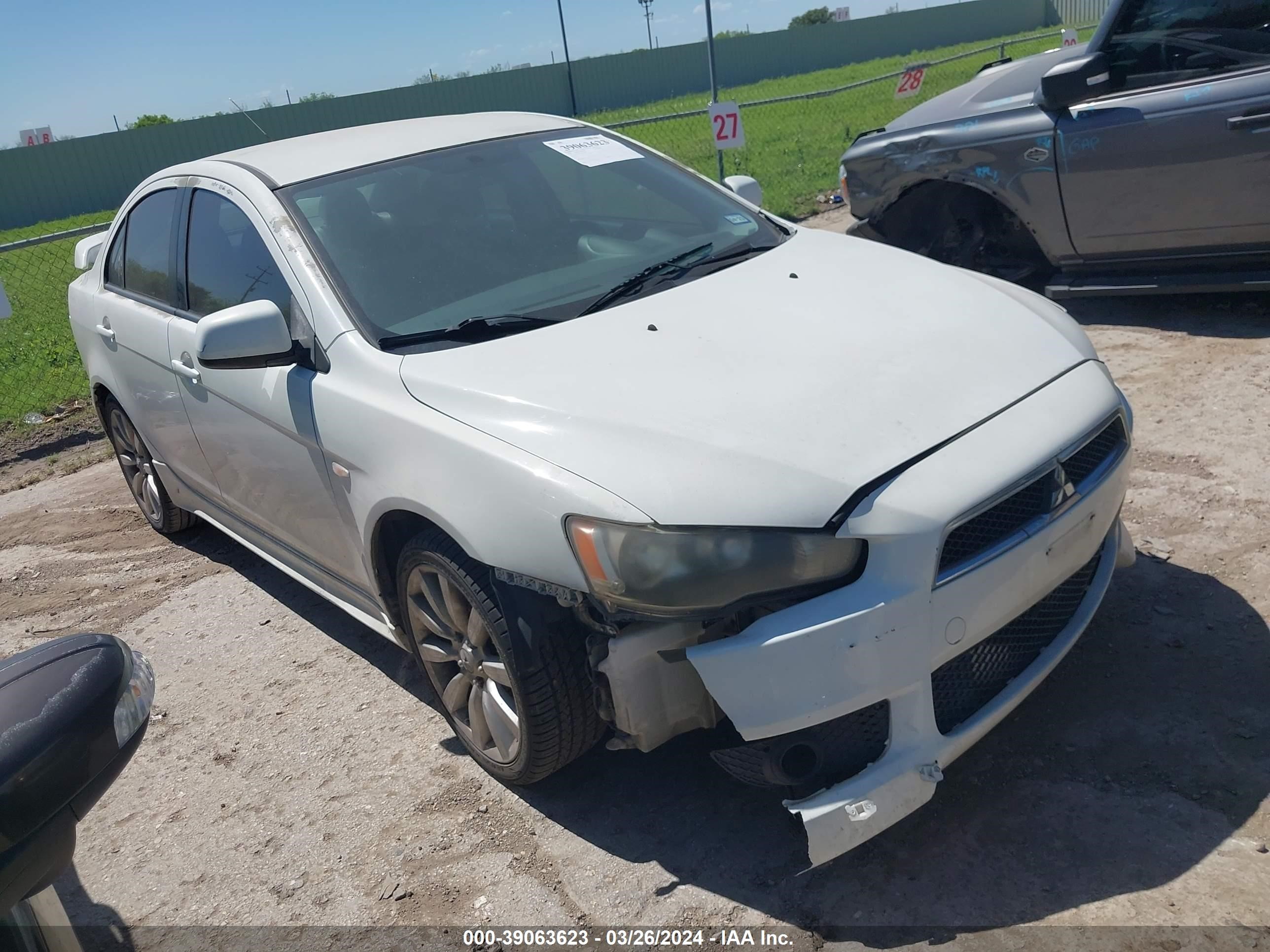 mitsubishi lancer 2009 ja3au86w59u033180