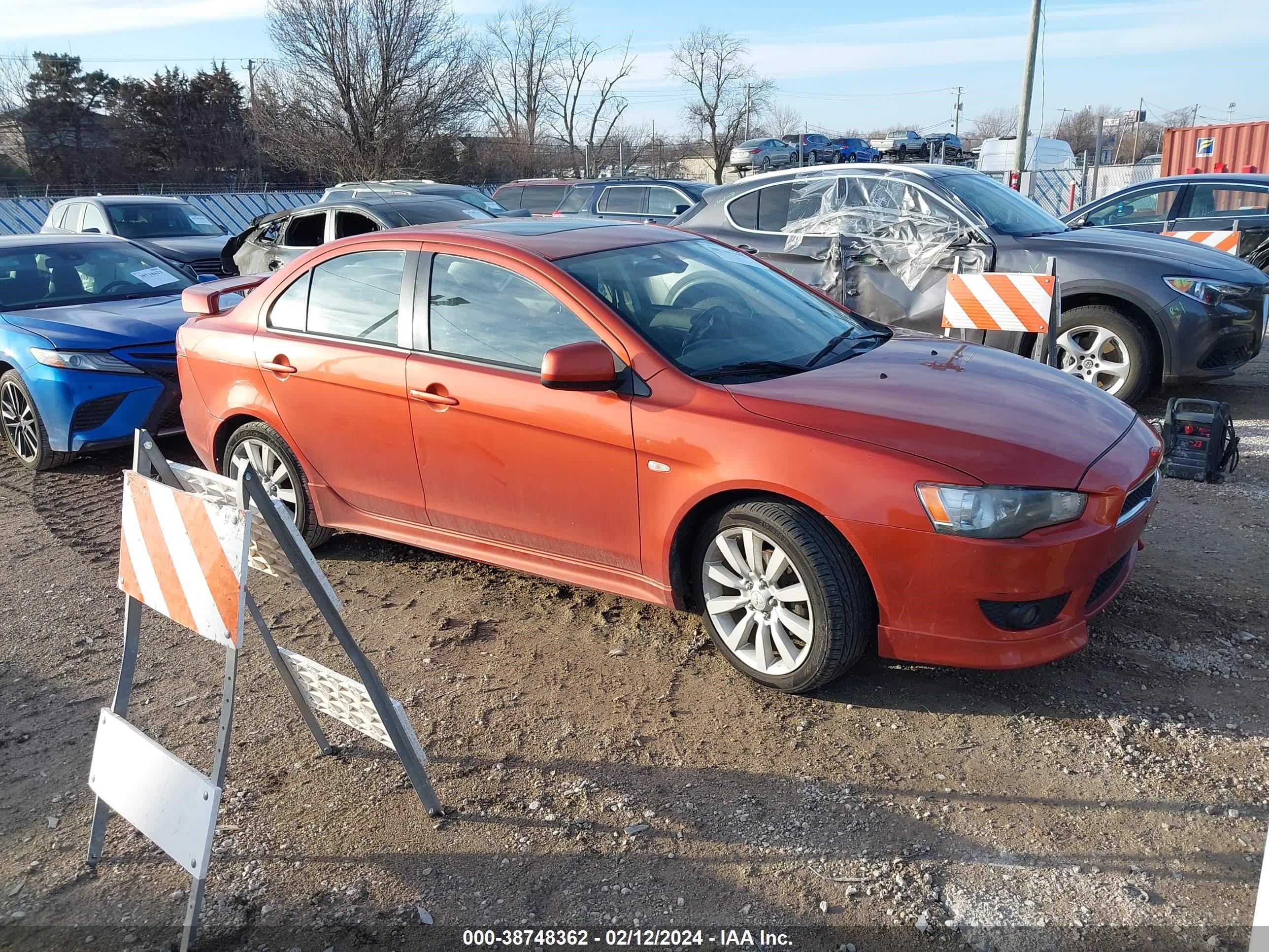 mitsubishi lancer 2009 ja3au86w69u016873