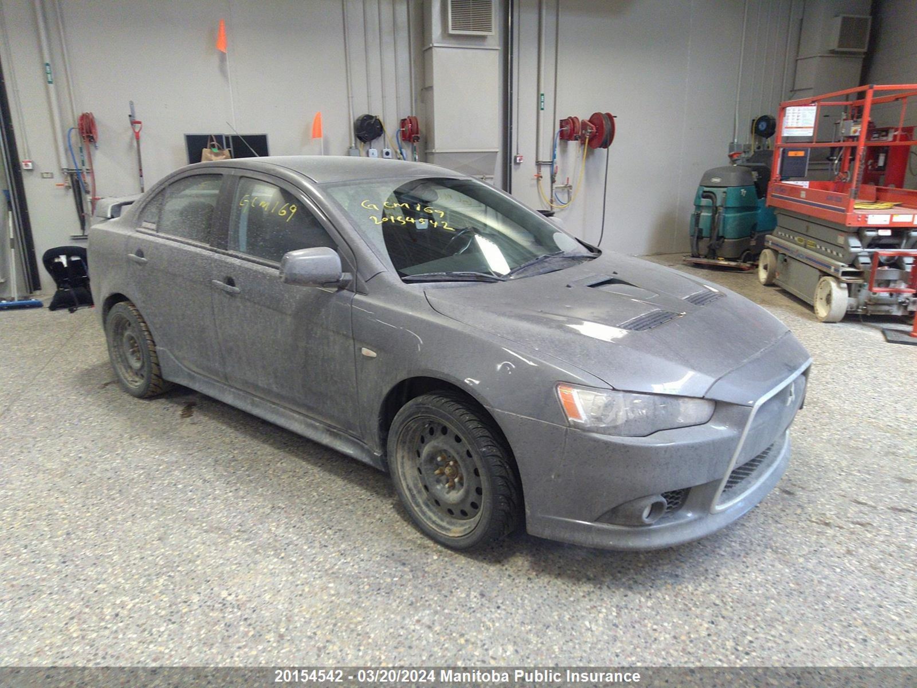 mitsubishi lancer 2009 ja3av66v59u607916