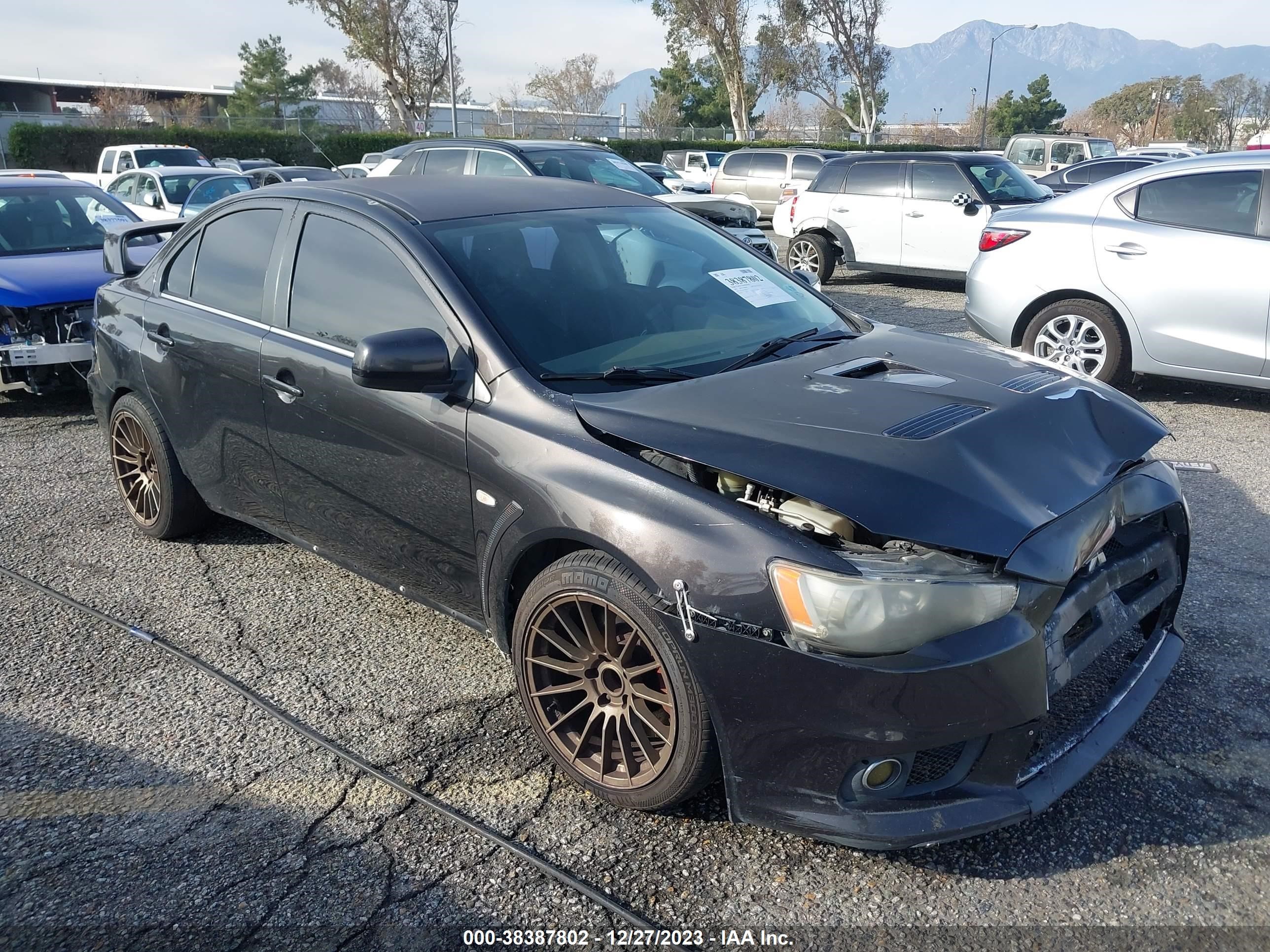 mitsubishi lancer evolution 2008 ja3aw56v08u051519