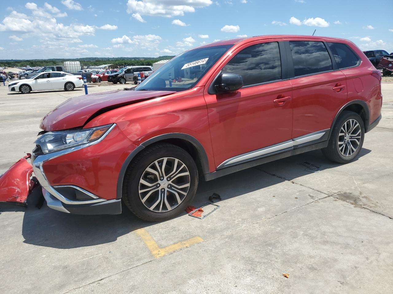 mitsubishi outlander 2016 ja4ad2a31gz065615