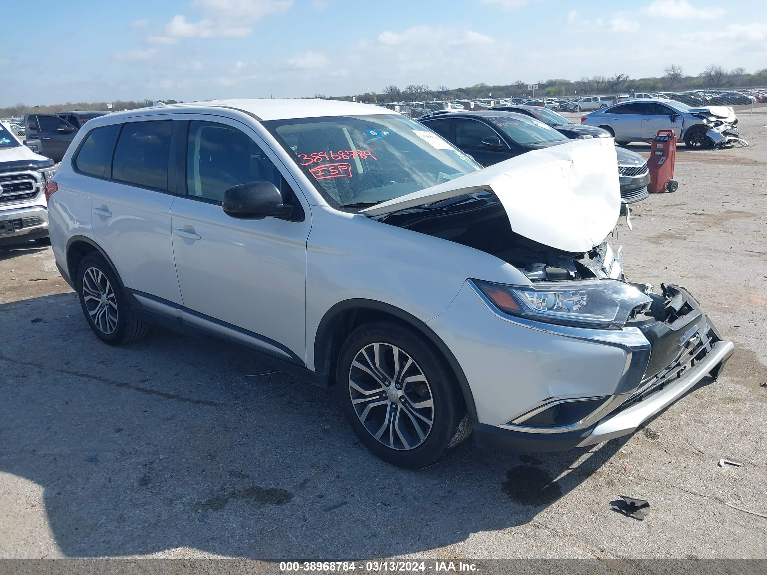 mitsubishi outlander 2017 ja4ad2a36hz057530