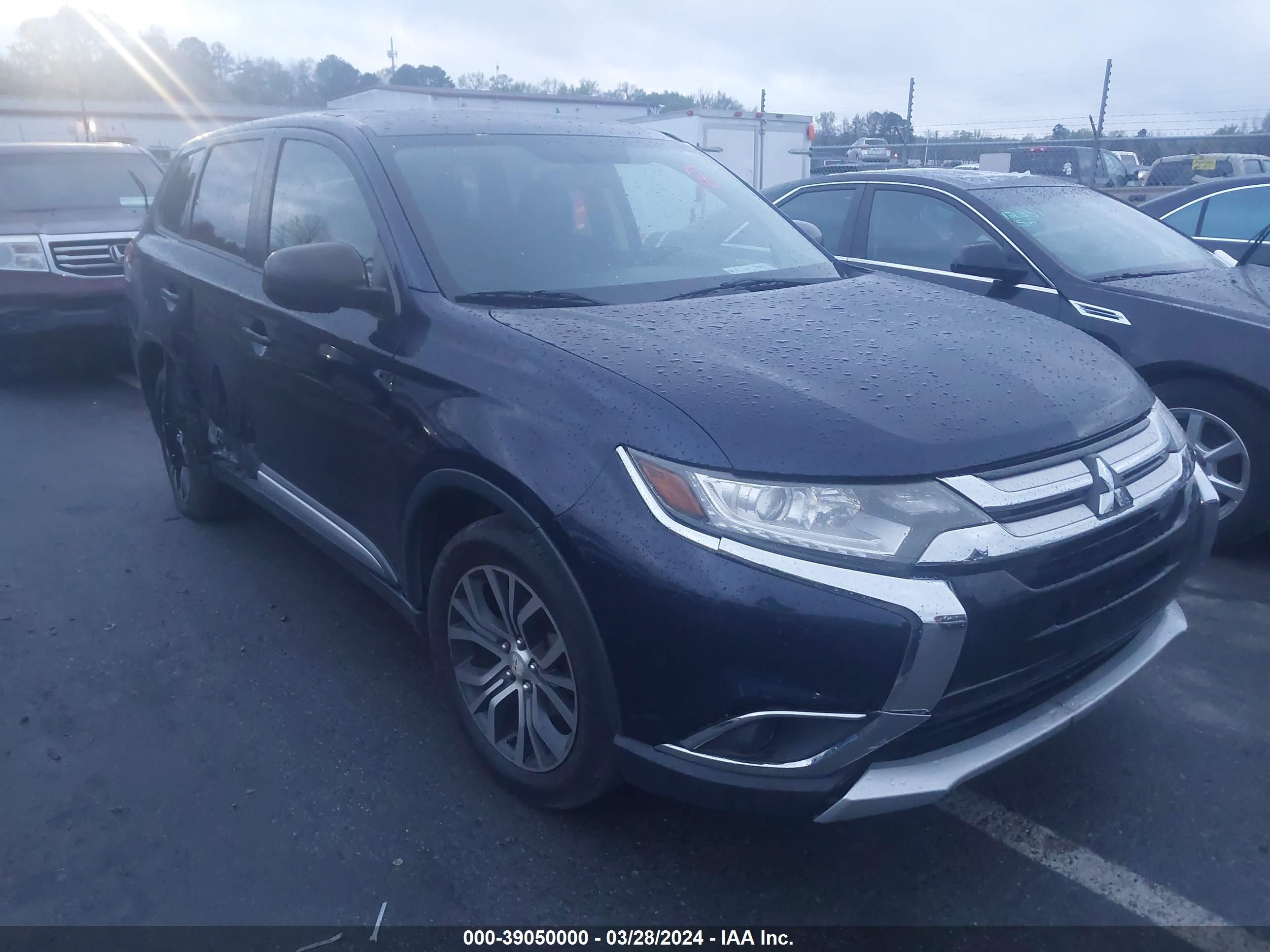 mitsubishi outlander 2017 ja4ad2a36hz063294