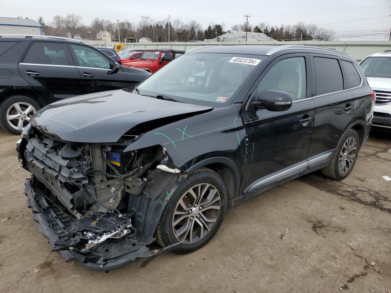 mitsubishi outlander 2017 ja4ad3a33hz026743