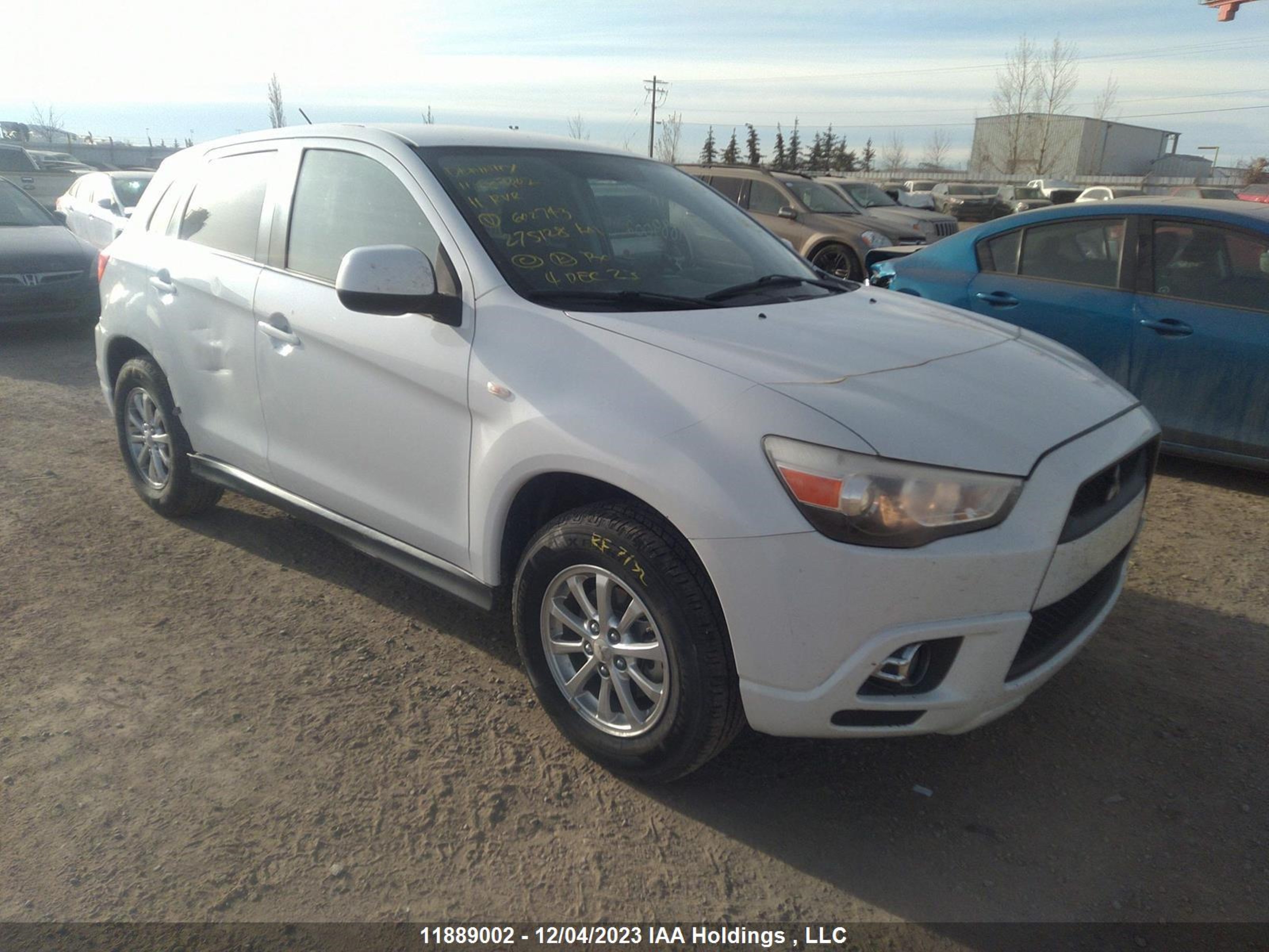 mitsubishi rvr 2011 ja4aj3au1bz602743