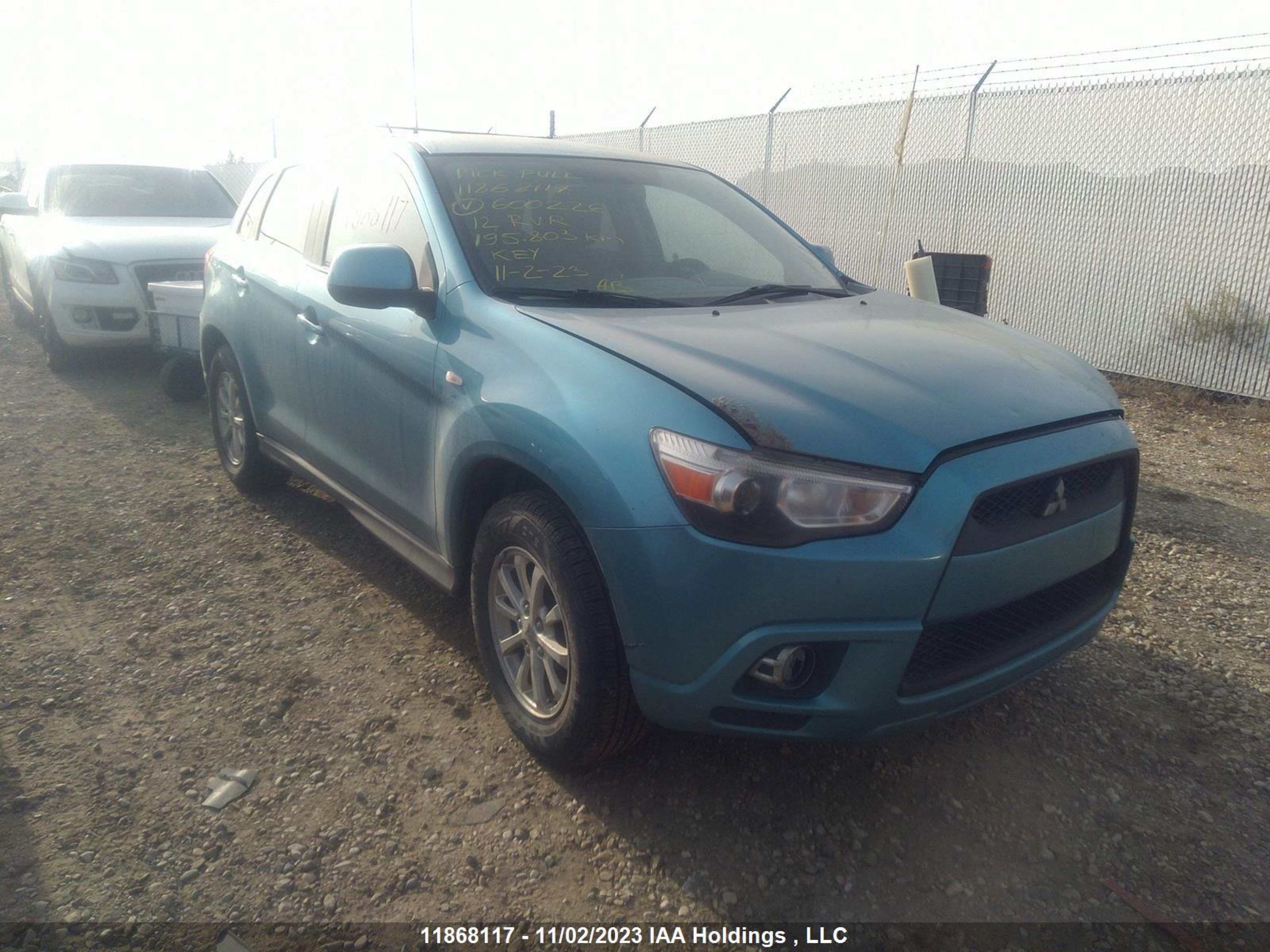 mitsubishi rvr 2012 ja4aj3au2cz600226