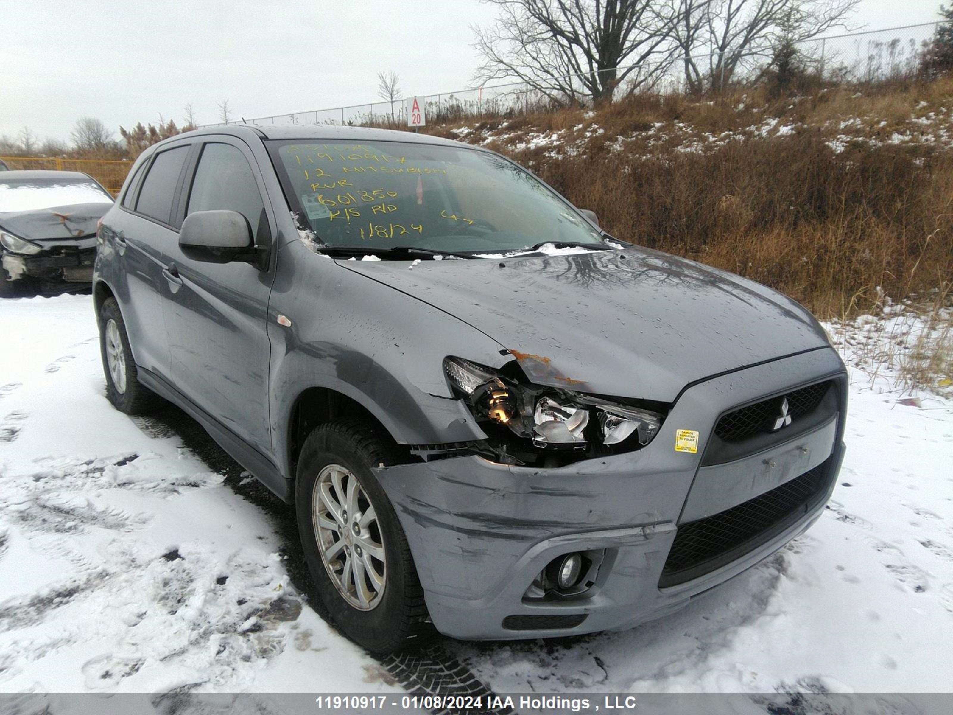 mitsubishi rvr 2012 ja4aj3au6cz601850