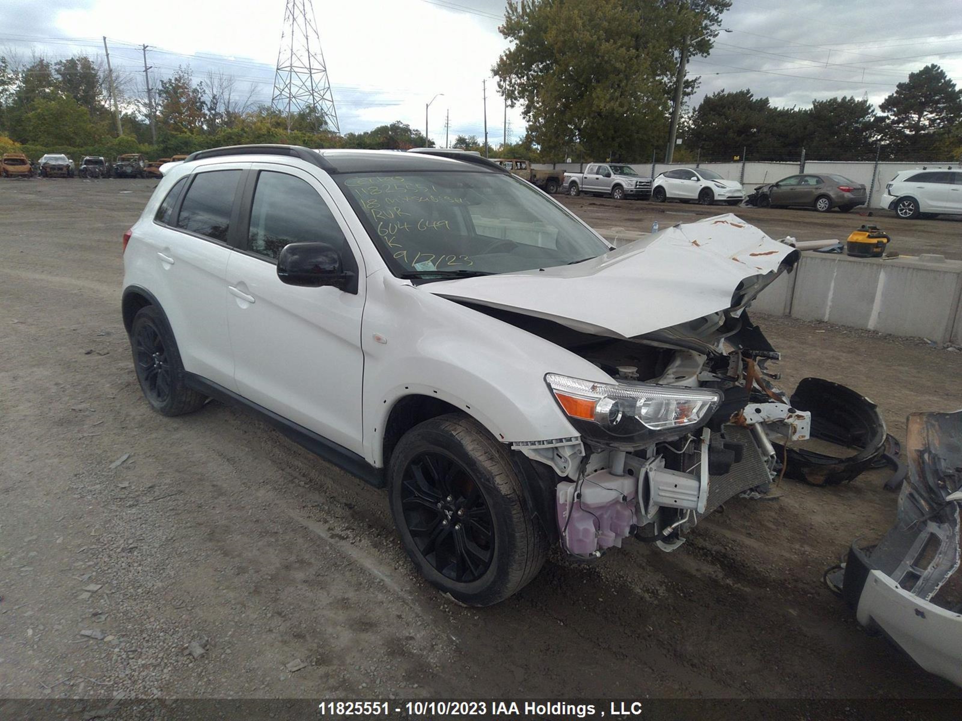 mitsubishi rvr 2018 ja4aj4aw0jz604649