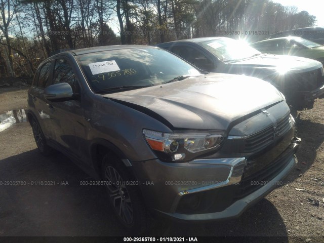 mitsubishi outlander sport 2017 ja4ap3au1hz022657