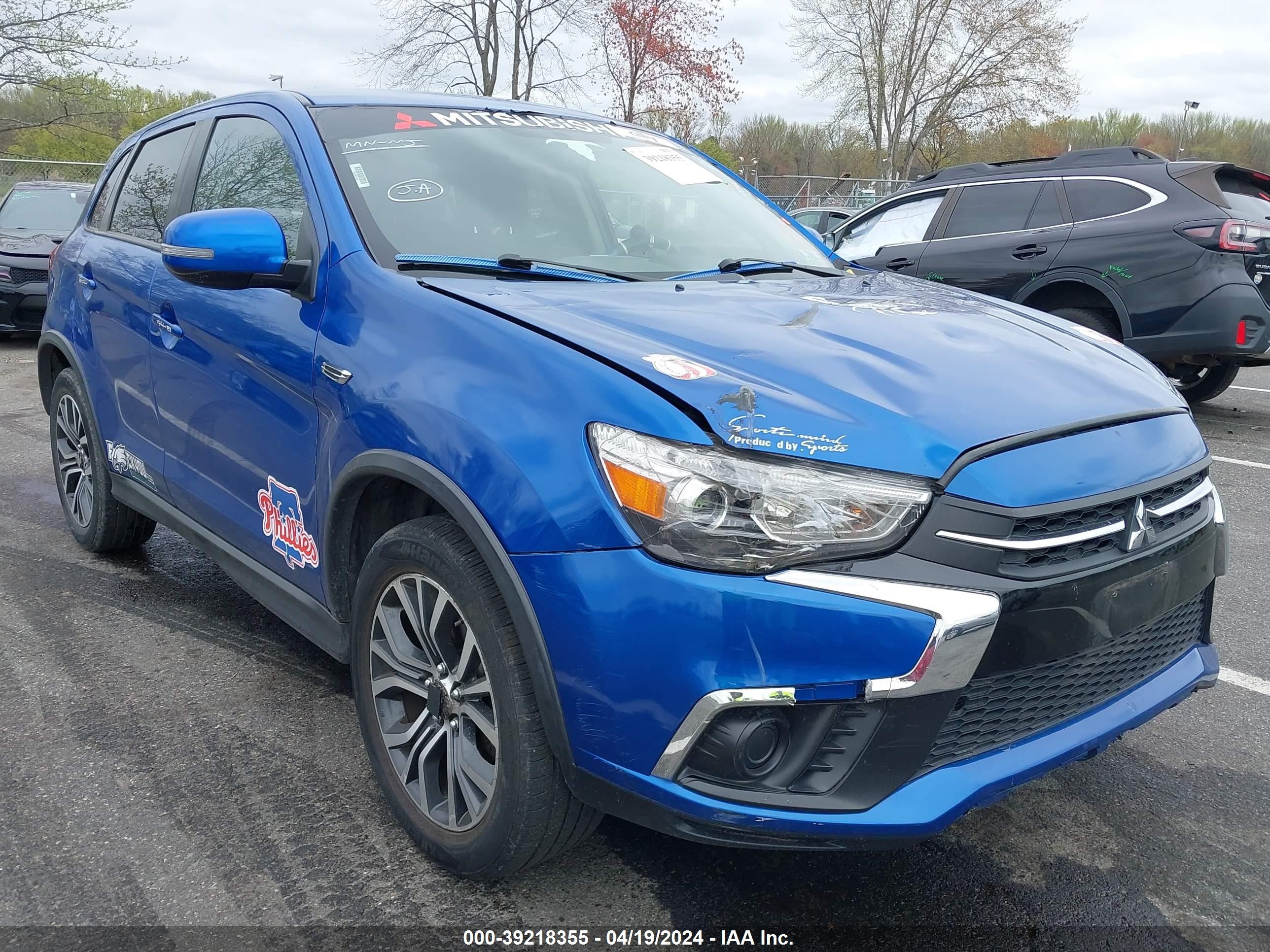 mitsubishi outlander 2019 ja4ap3au5ku033827