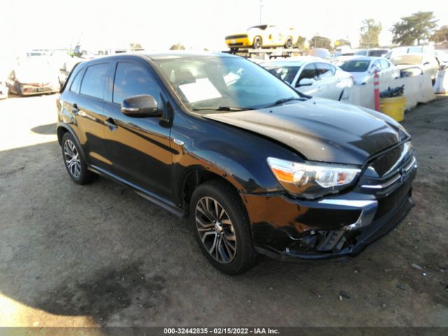 mitsubishi outlander sport 2018 ja4ap3au7jz008624