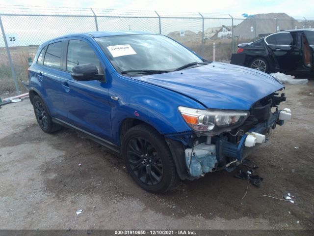 mitsubishi outlander sport 2018 ja4ap3au8ju013599