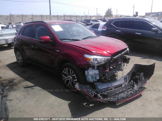 mitsubishi outlander sport 2018 ja4ap4aw2ju002458