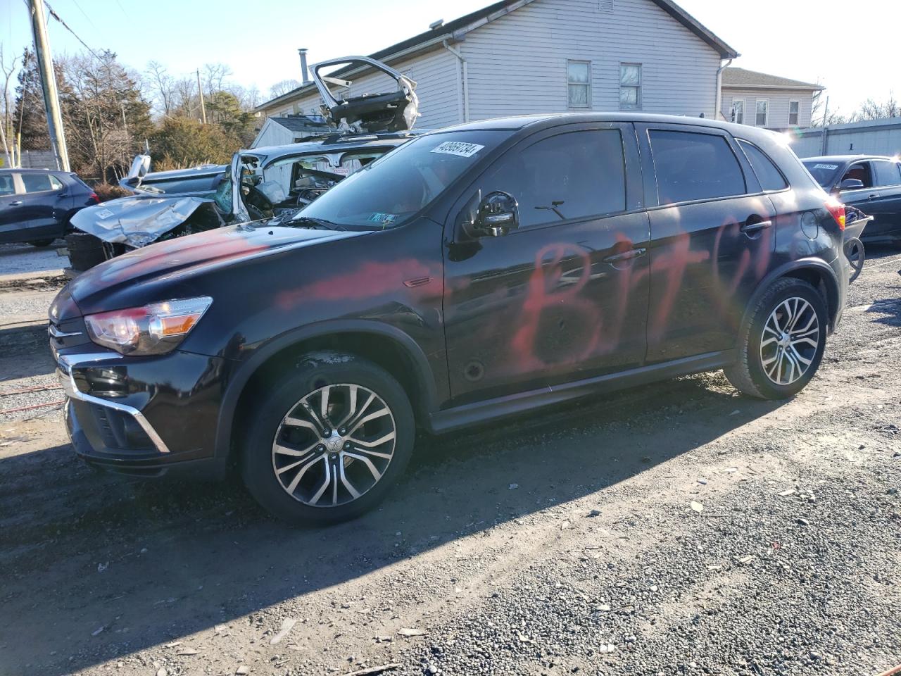 mitsubishi outlander 2018 ja4ar3au4jz012575