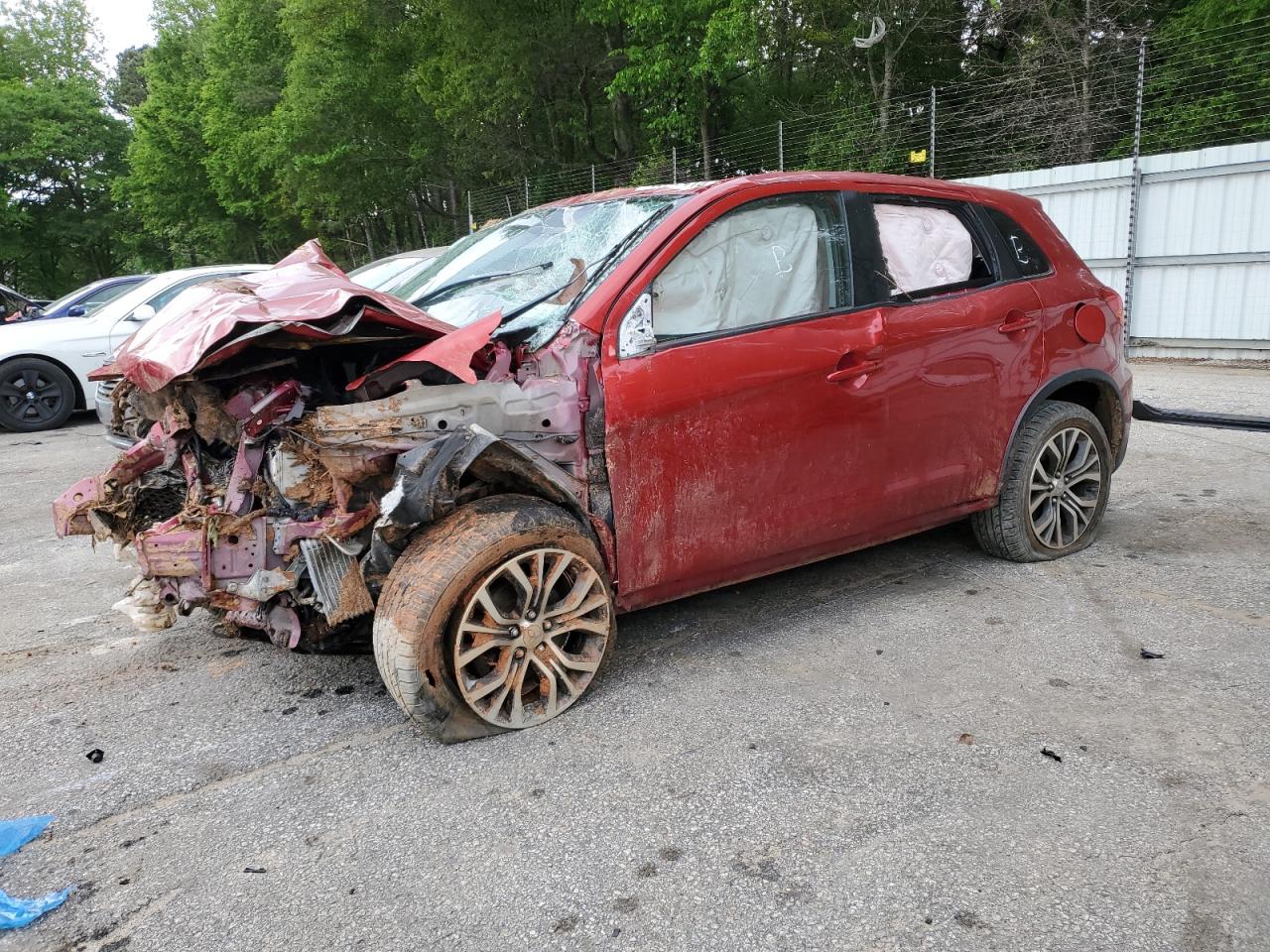 mitsubishi outlander 2018 ja4ar3auxju019124