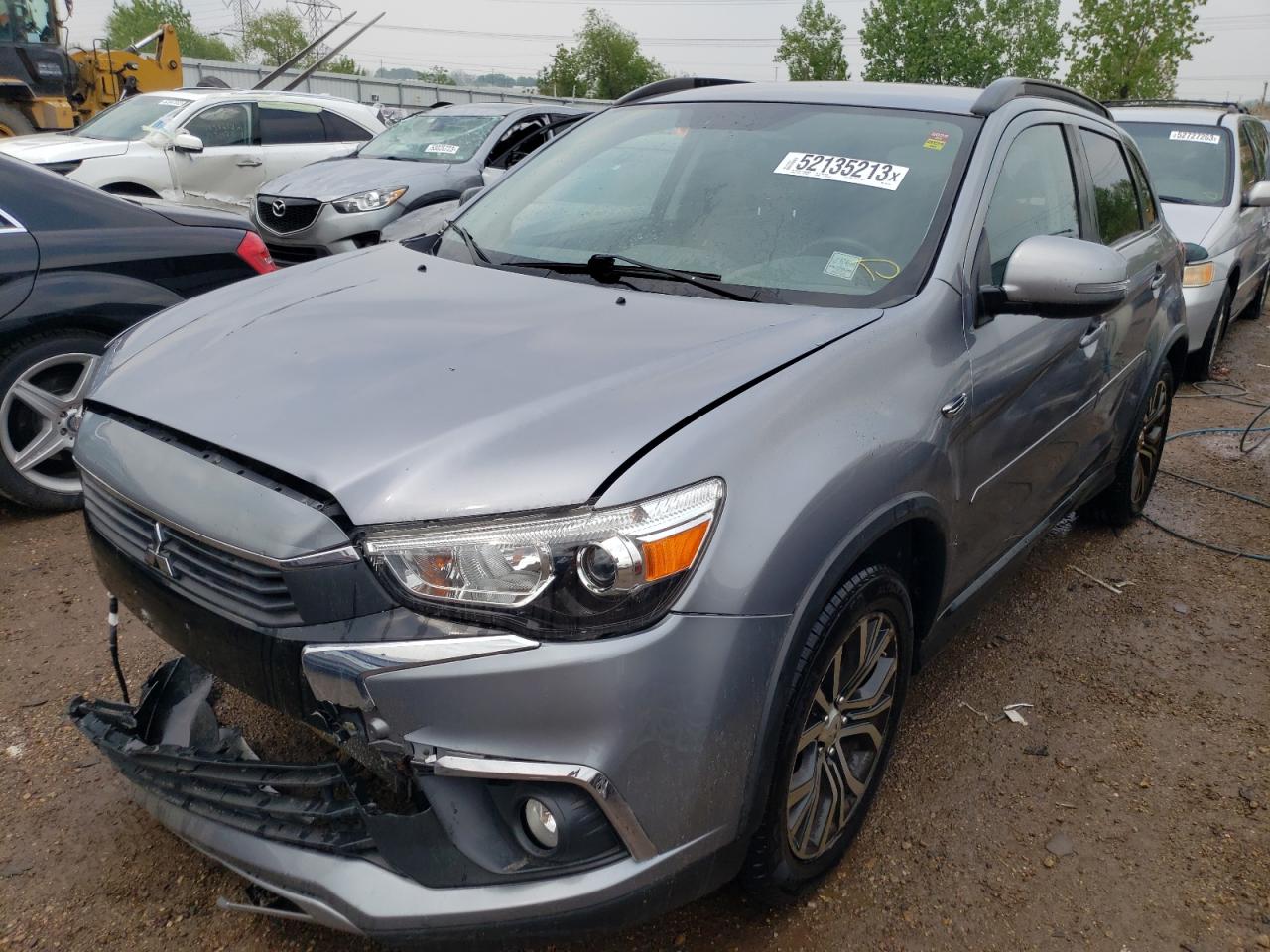 mitsubishi outlander 2016 ja4ar4aw8gz051315