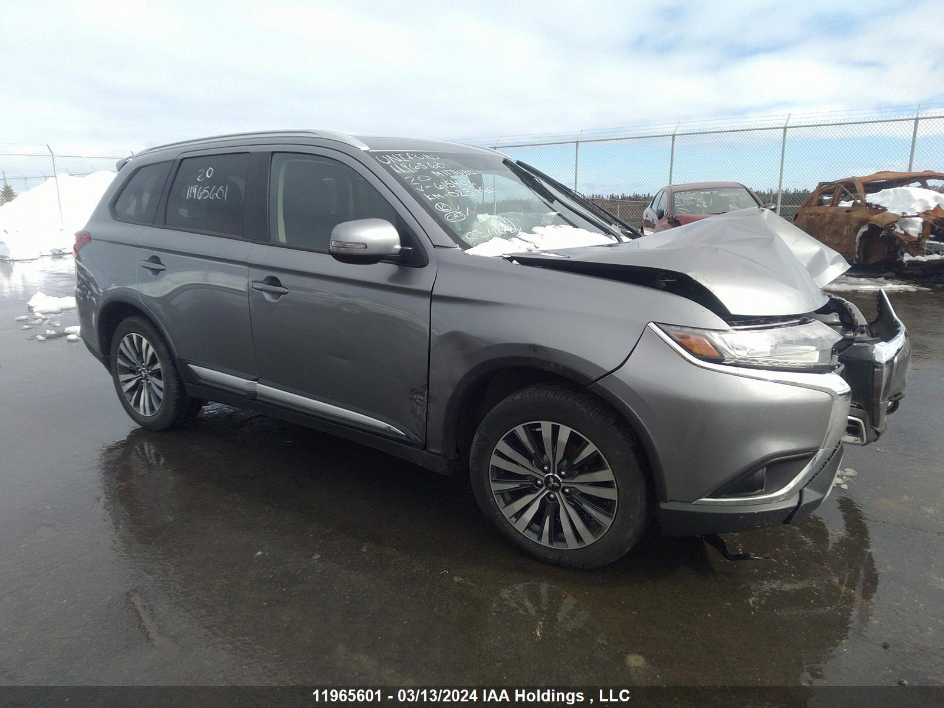 mitsubishi outlander 2020 ja4az2a3xlz615406