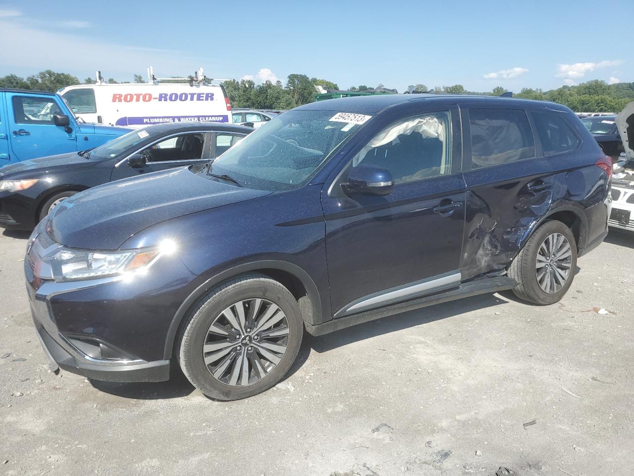 mitsubishi outlander 2019 ja4az3a31kz049849