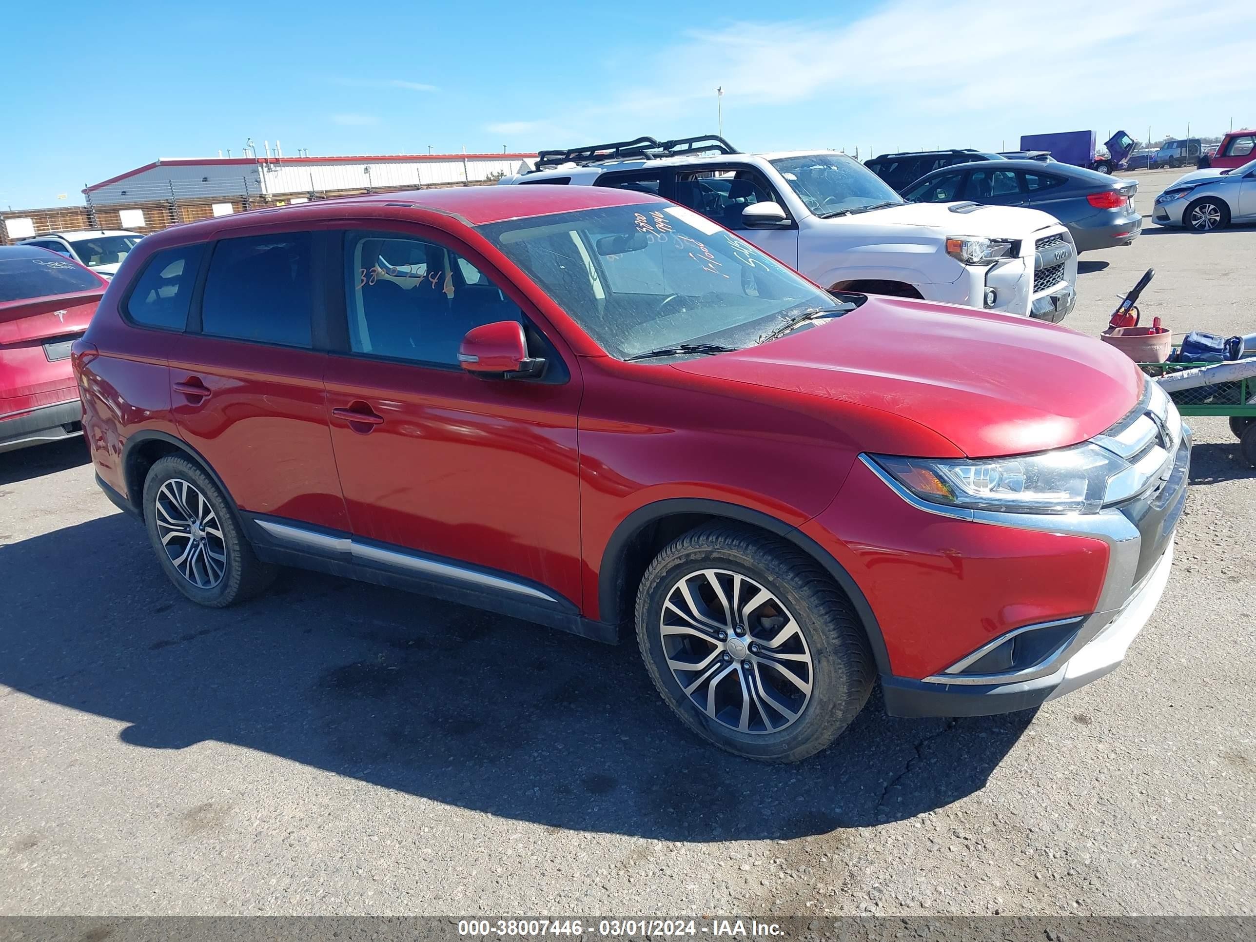 mitsubishi outlander 2018 ja4az3a33jz038687