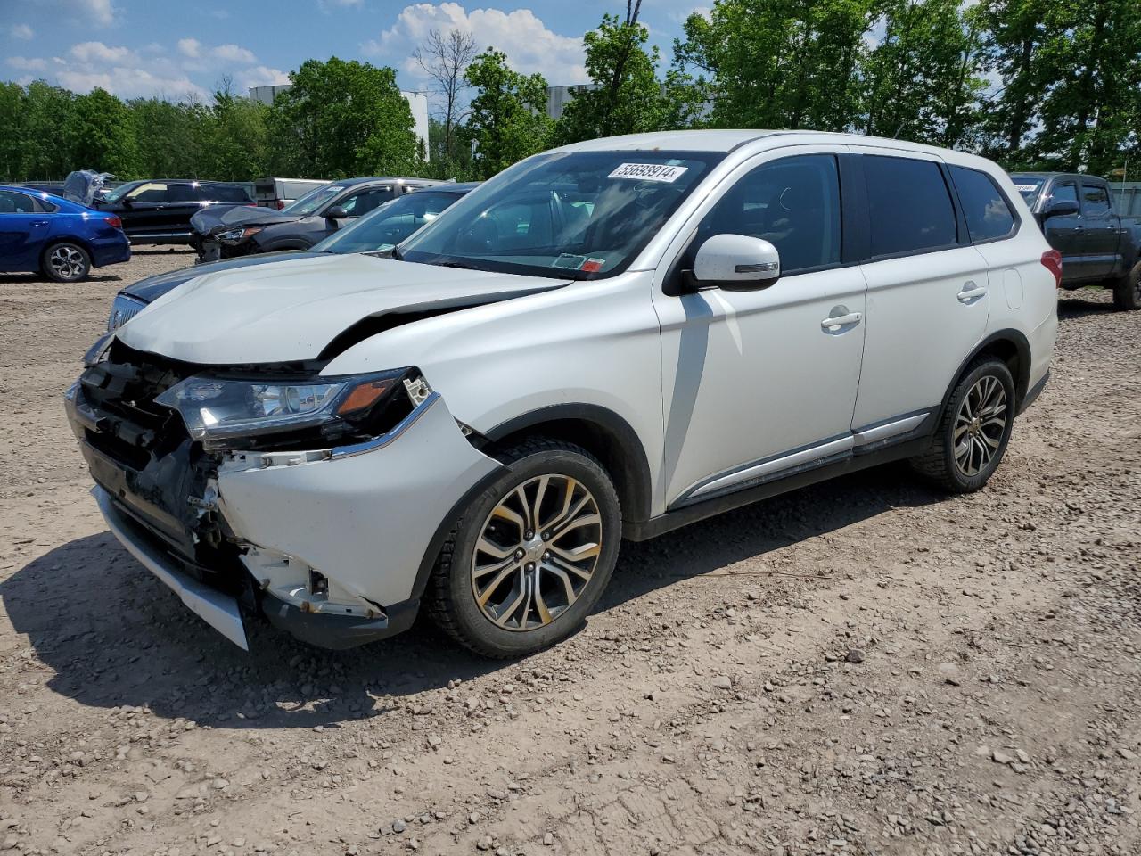 mitsubishi outlander 2016 ja4az3a39gz010143