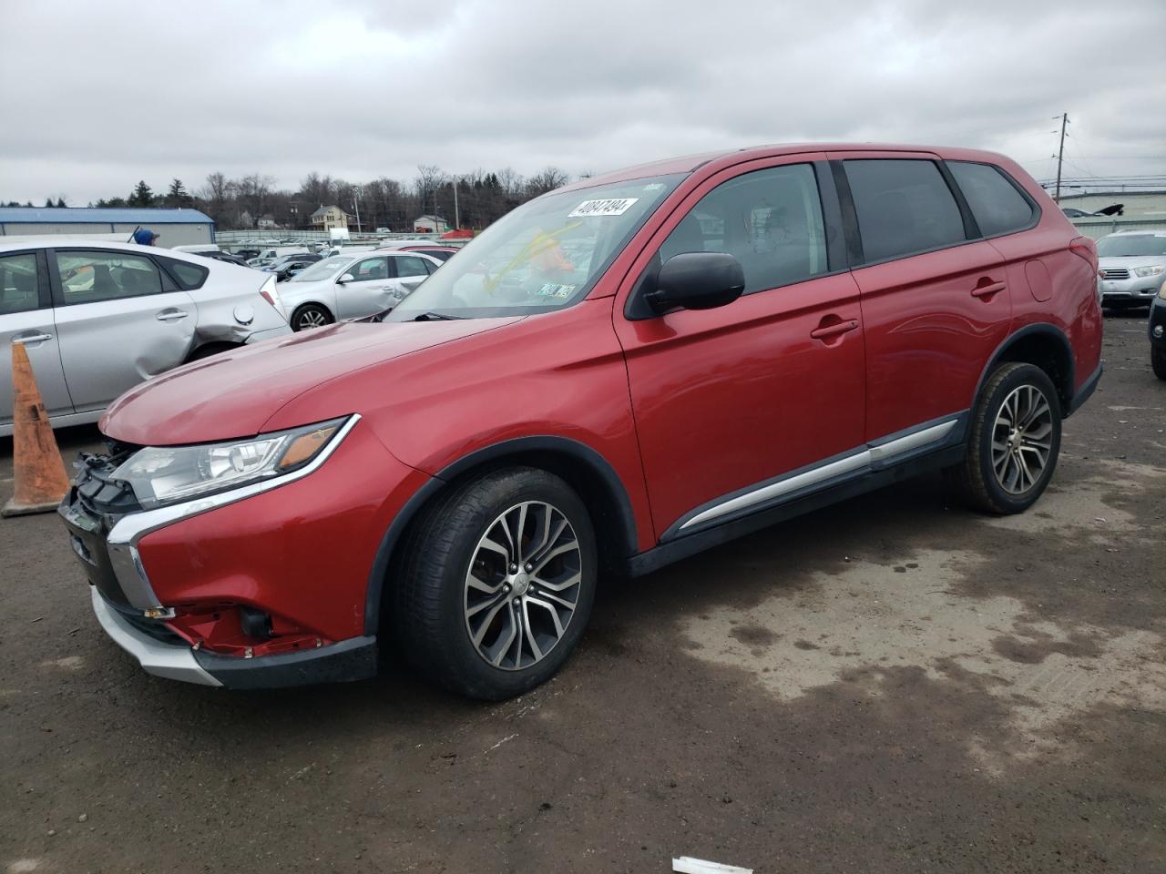 mitsubishi outlander 2018 ja4az3a39jz056689