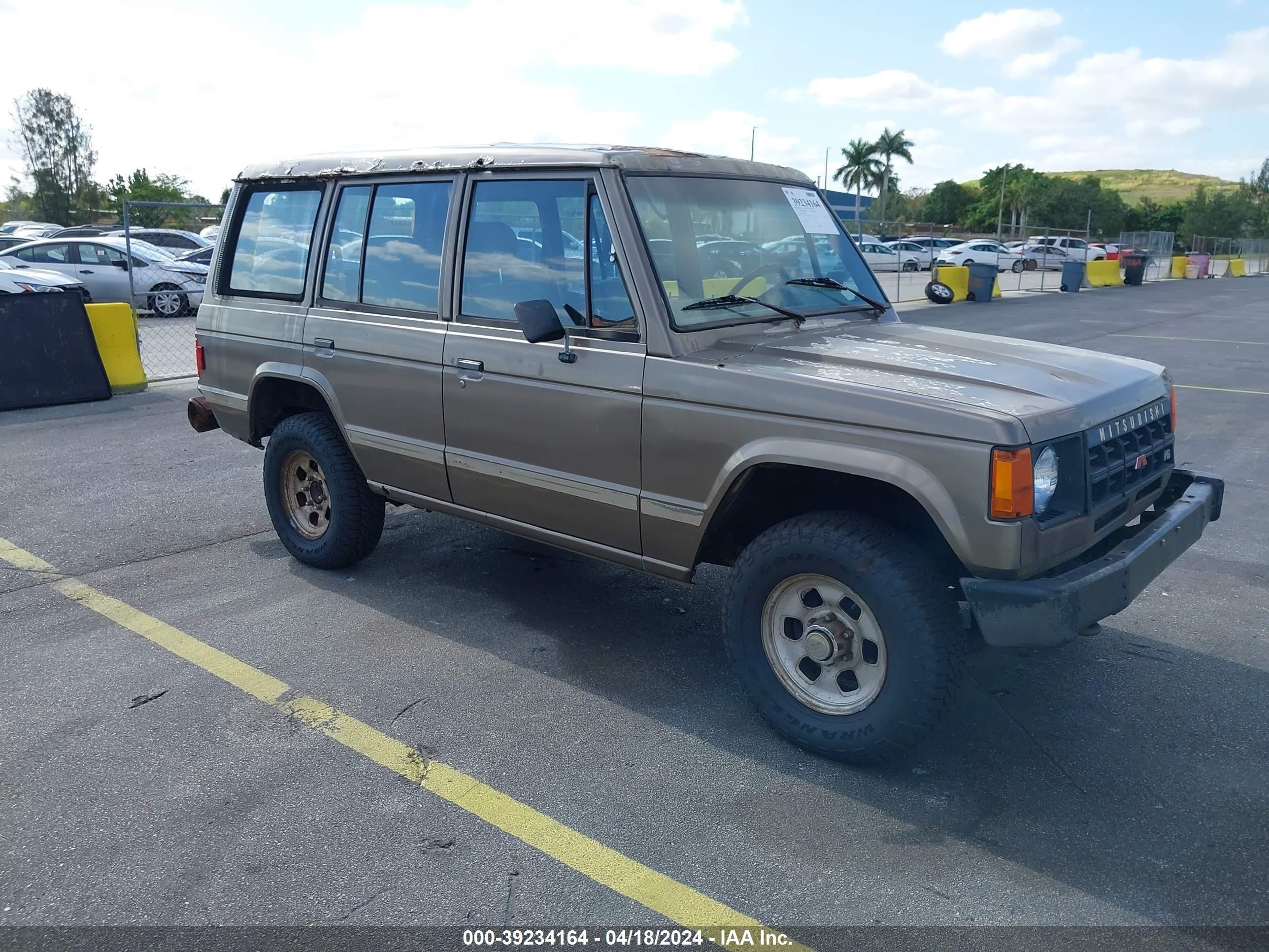 mitsubishi montero 1991 ja4gj31s8mj009813