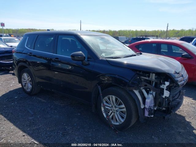 mitsubishi outlander 2022 ja4j4ta86nz086135